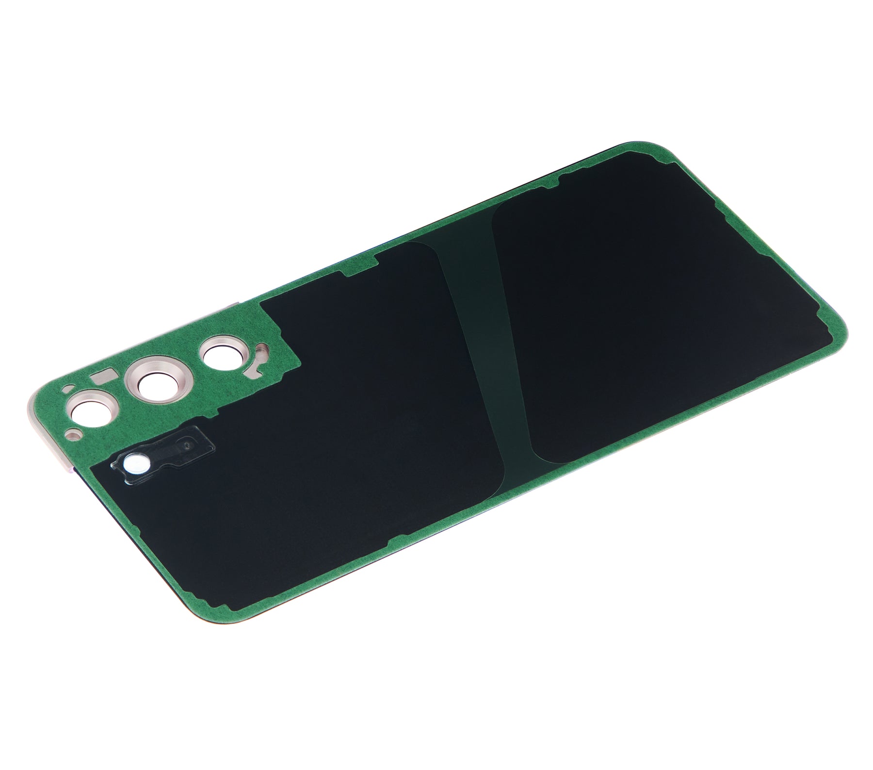 Back Cover Glass With Camera Lens Compatible For Samsung Galaxy S22 5G Replacement (No Logo) (Vemake) (Violet)