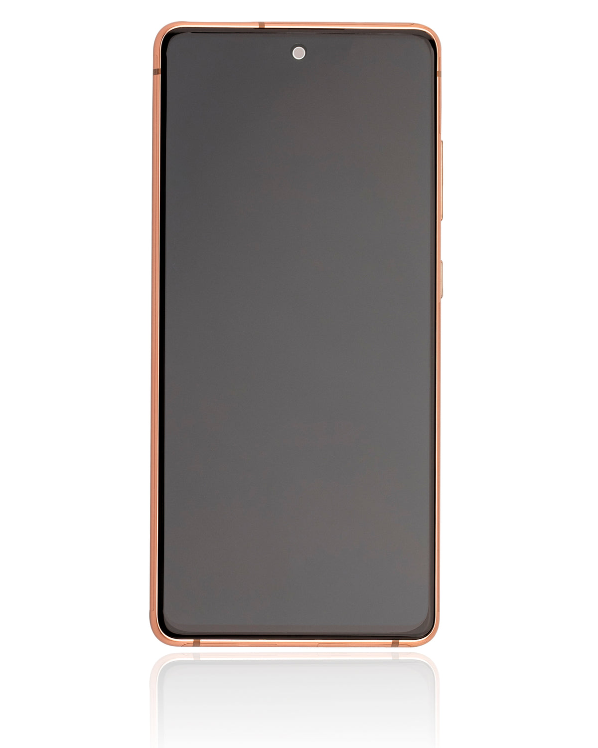 Replacement OLED Assembly With Frame Compatible For Samsung Galaxy S20 FE 4G / 5G (Refurbished) (Cloud Orange)