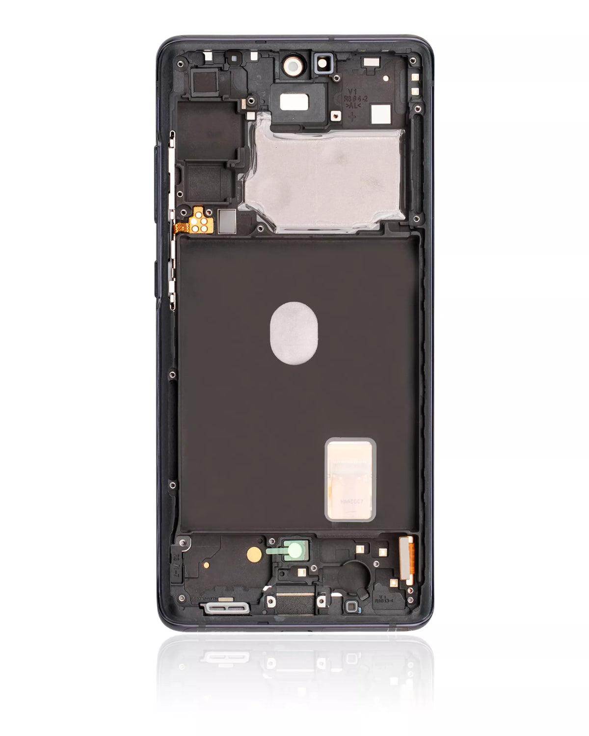 Replacement OLED Assembly With Frame Compatible For Samsung Galaxy S20 FE 4G / 5G (Service Pack) (Cloud Navy)