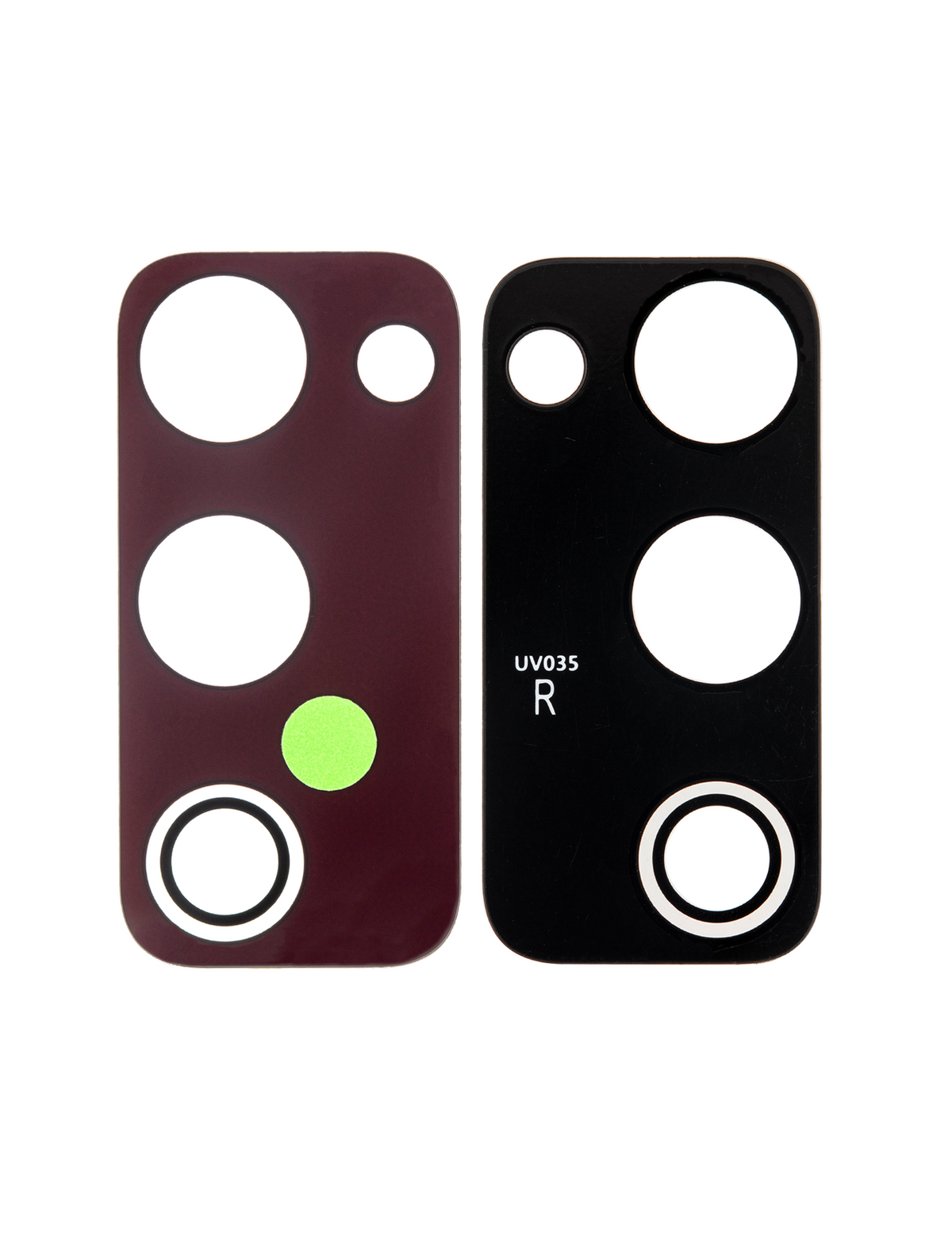 Back Camera Lens With Cover Bezel Ring Compatible For Samsung Galaxy S20 FE 4G / 5G Replacement(Cloud Red)