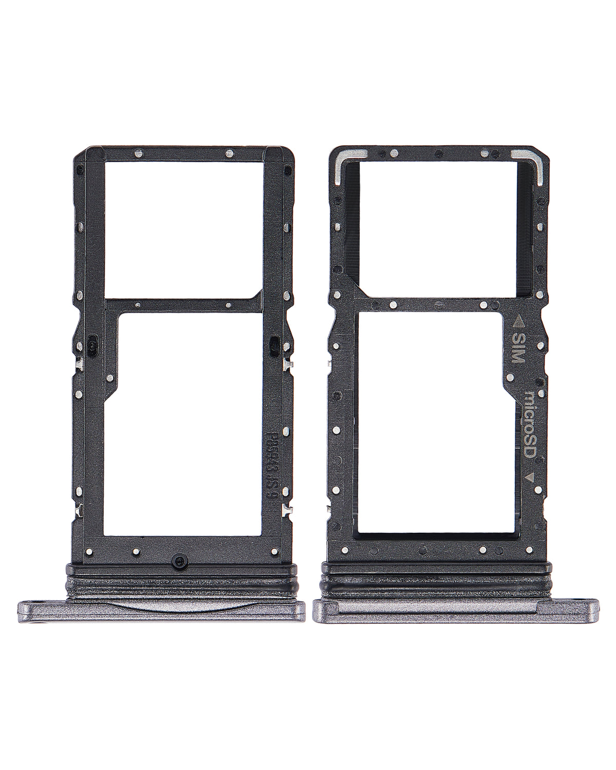 Sim Card Tray Replacement Compatible For Samsung Galaxy Tab A7 10.4" (T505 / 2020) (Dark Gray)