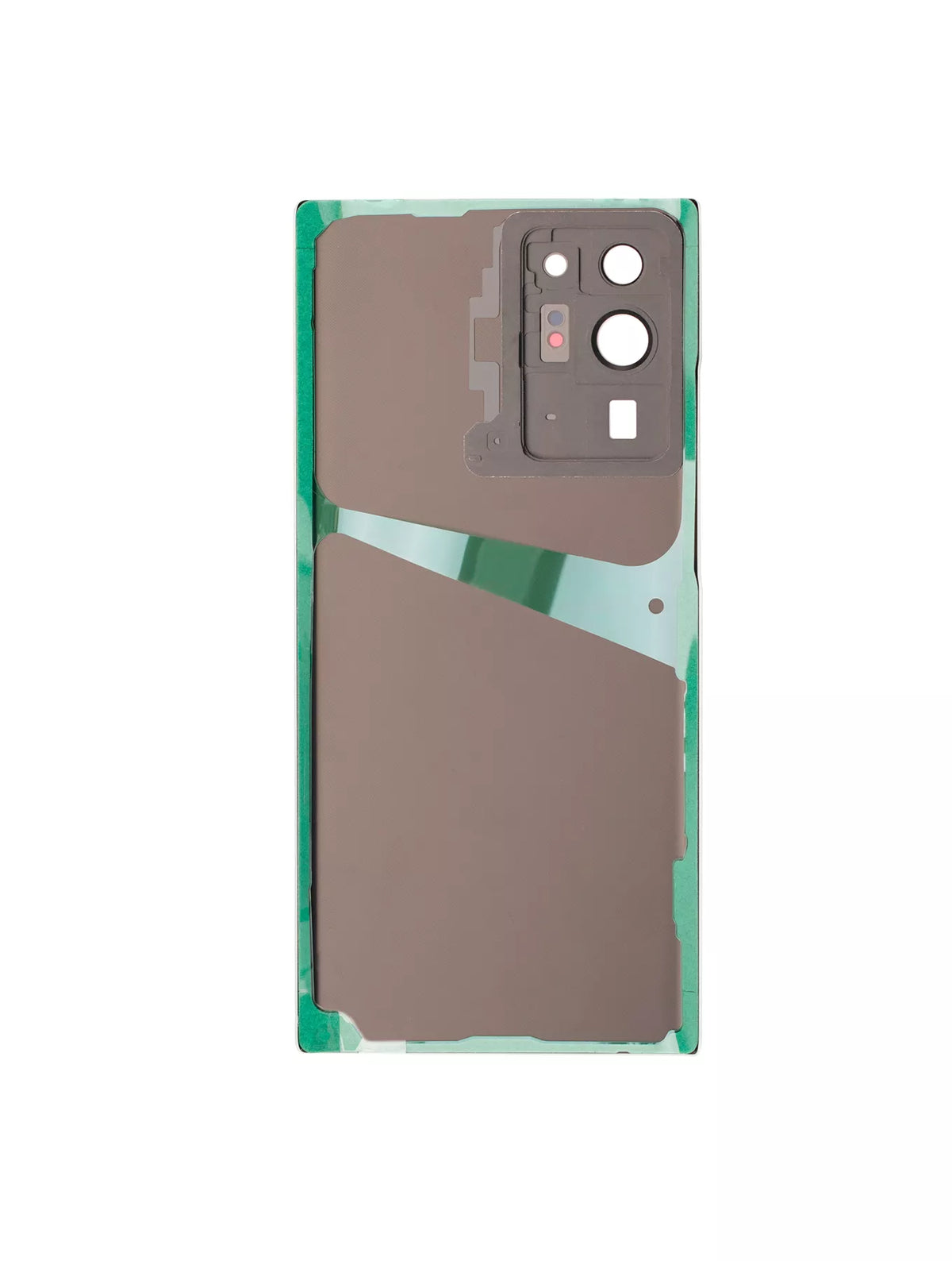 Back Cover Glass With Camera Lens Compatible For Samsung Galaxy Note 20 Ultra Replacement (Service Pack) (Mystic Black)