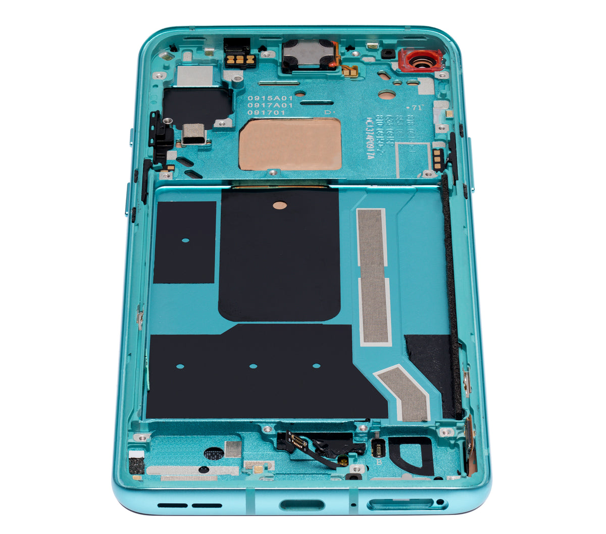 Replacement OLED Assembly With Frame Compatible For OnePlus 8T (Refurbished) (Aquamarine Green)