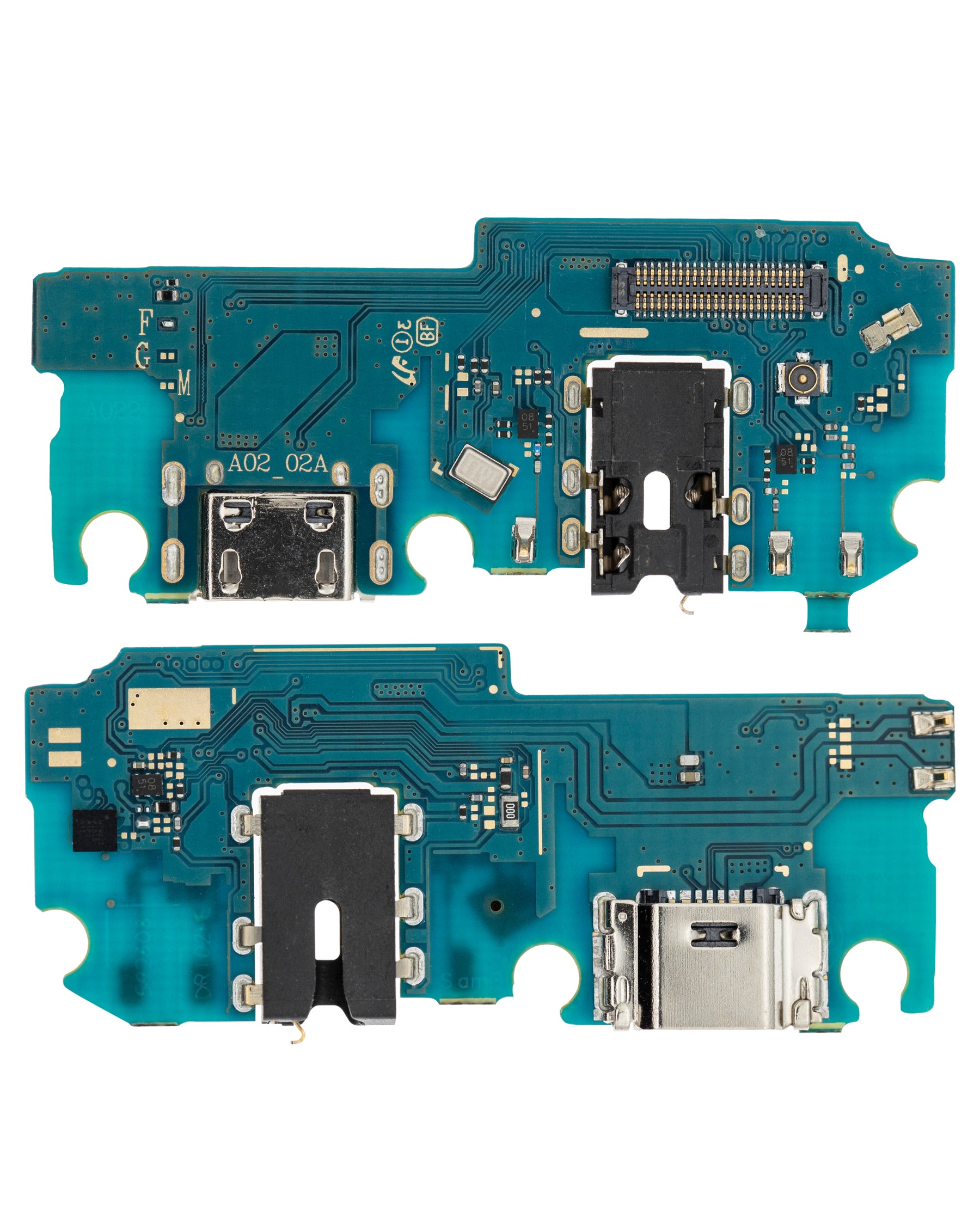 Charging Port Board With Headphone Jack Compatible For Samsung Galaxy A02 (A022 / 2020) (Premium)