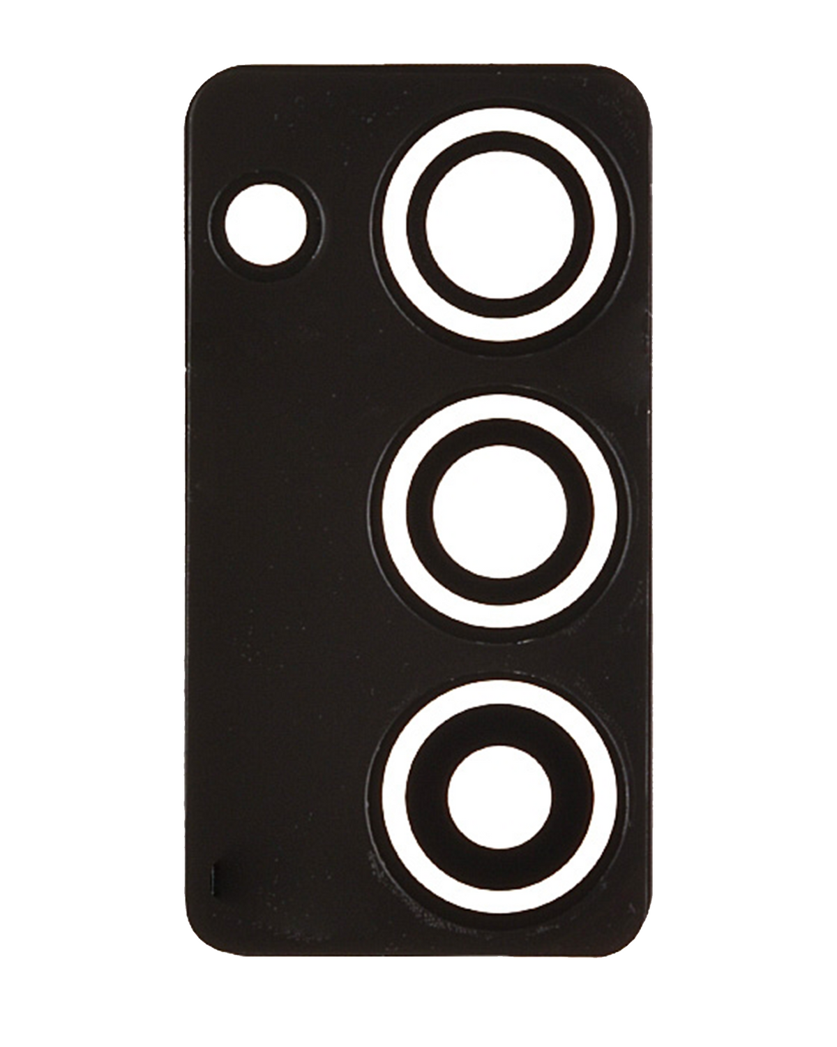 Back Camera Lens (Glass Only) With Adhesive Replacement Compatible For Samsung Galaxy Z Fold 2 5G (Mystic Black)