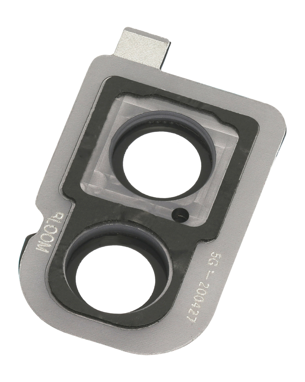 Back Camera Lens With Bracket / Bezel Compatible For Samsung Galaxy Z Flip 4G (F700) / Z Flip 5G (F707) (Mystic Gray)