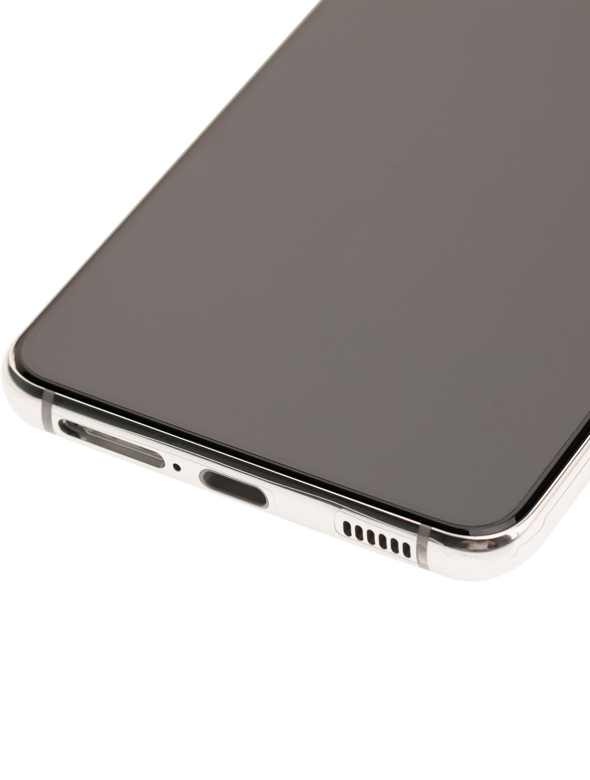 Replacement OLED Assembly With Frame Compatible For Samsung Galaxy S21 5G (Refurbished) (Phantom White)