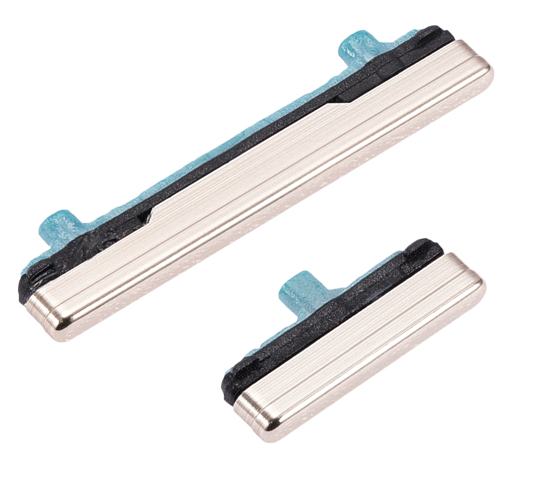 Hard Buttons (Power / Volume) Compatible For Samsung Galaxy S21 Plus Replacement (Phantom Gold)
