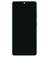 OLED Assembly With Frame Compatible For Samsung Galaxy S21 Ultra 5G Replacement (Service Pack) (Phantom Navy)