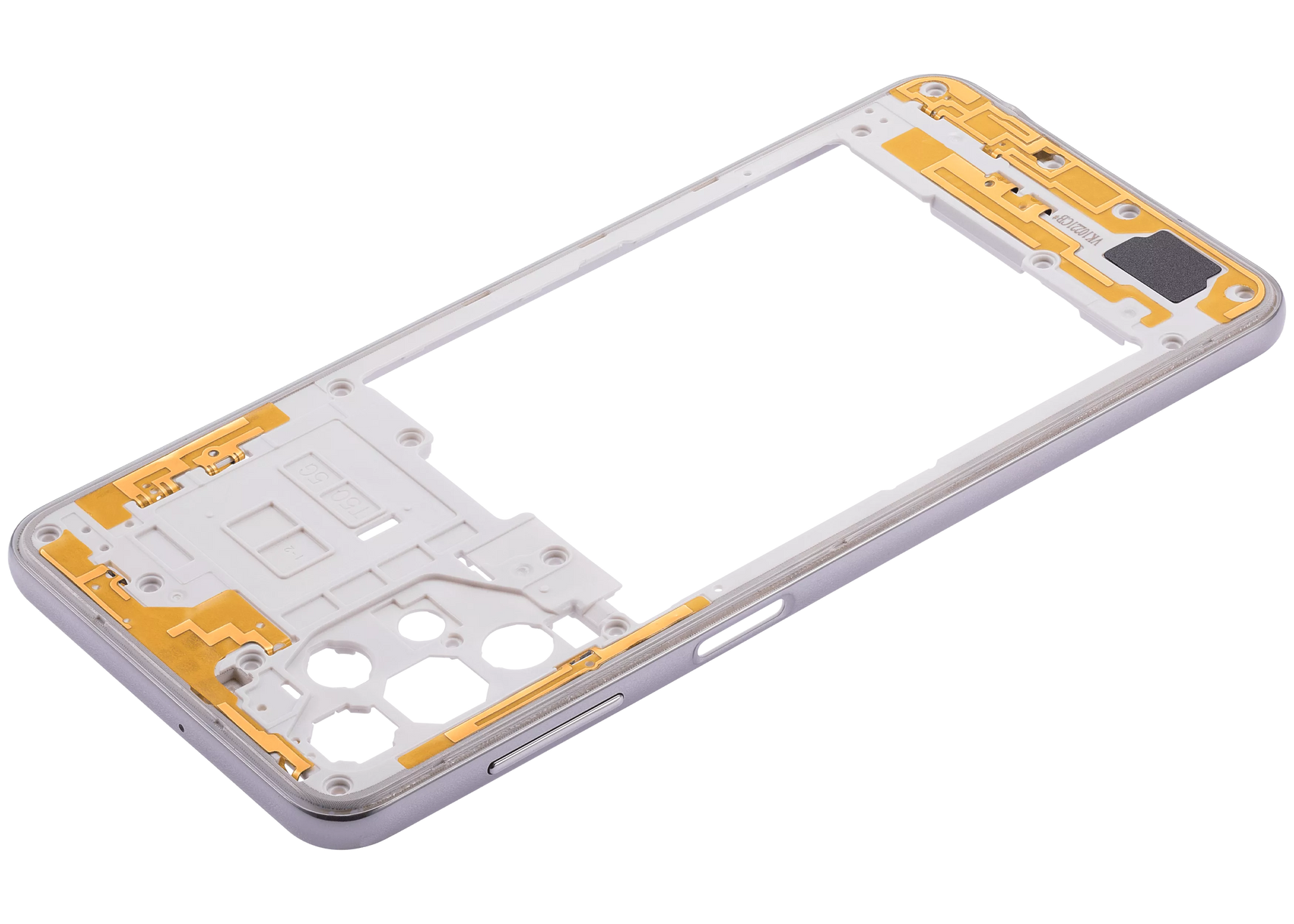 Mid-Frame Housing Compatible For Samsung Galaxy A32 5G (A326 / 2021) (Awesome White)