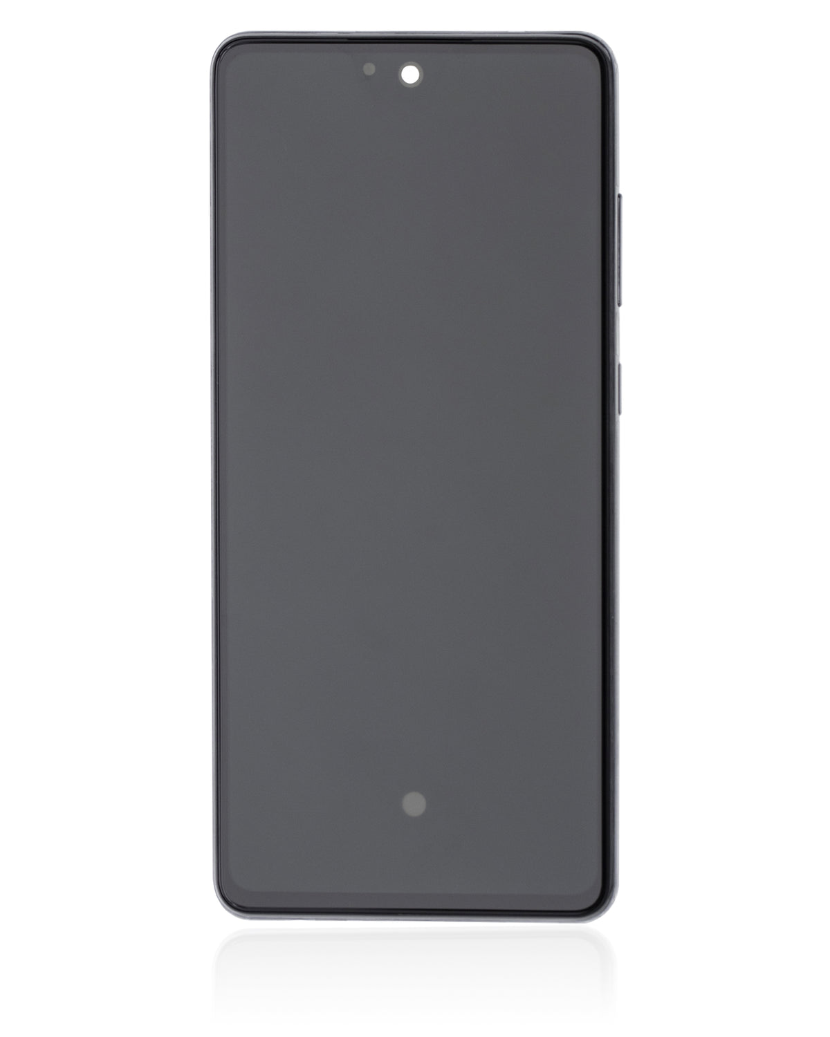 Replacement OLED Assembly With Frame Compatible For Samsung A72 (A725 / 2021) (Refurbished) (Awesome Black)