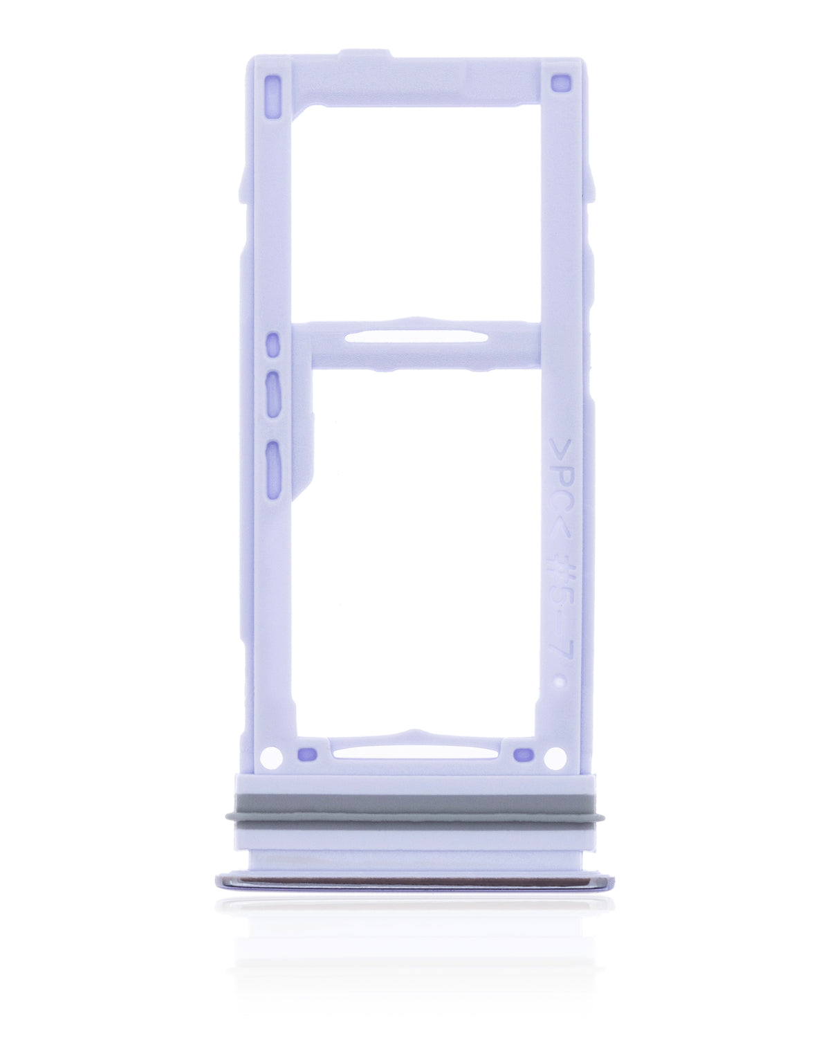 Dual Sim Card Tray Replacement  Compatible For Samsung Galaxy A72 (A725 / 2021) (Awesome Violet)