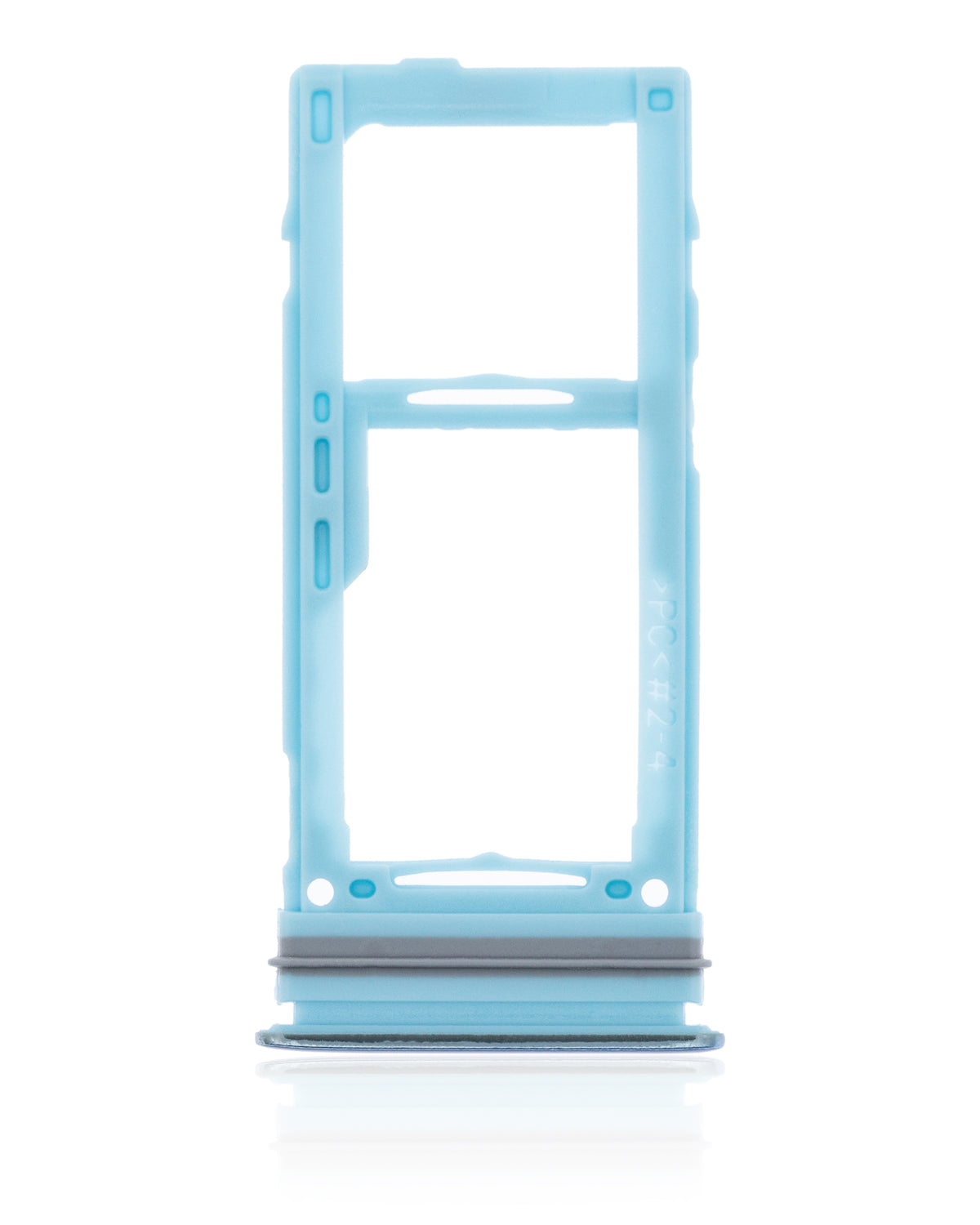 Dual Sim Card Tray Replacement Compatible For Samsung Galaxy A72 (A725 / 2021) (Awesome Blue)