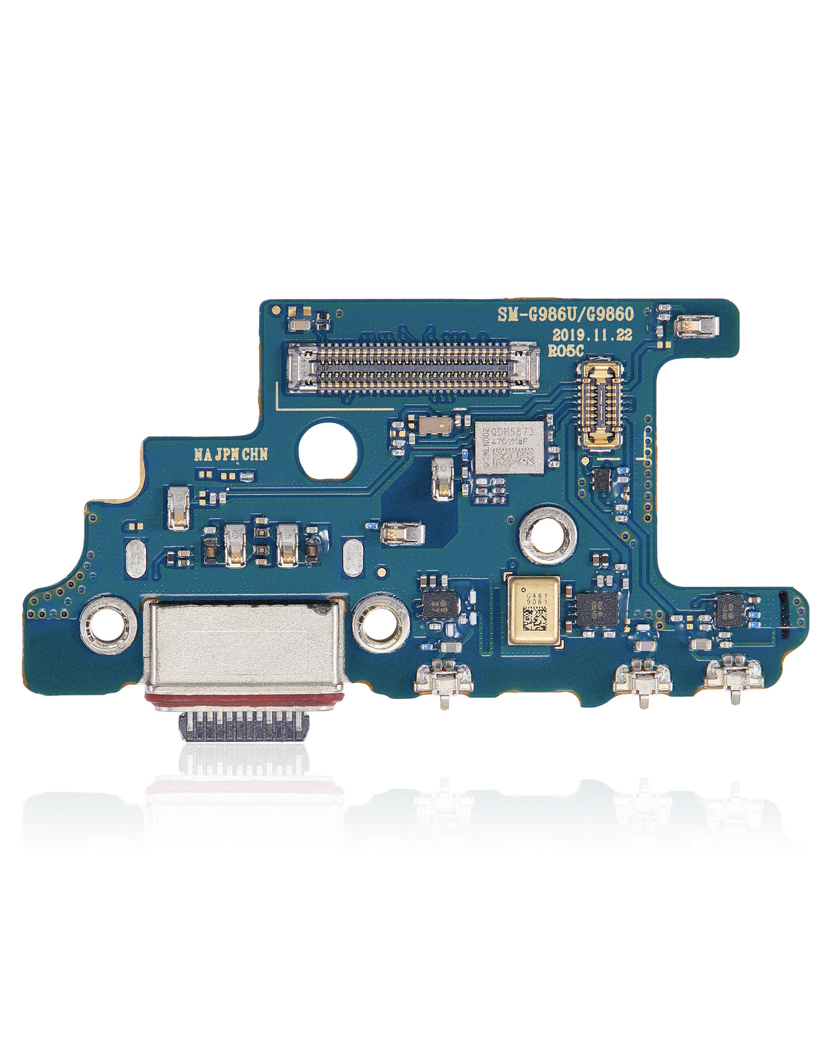Charging Port With Board Compatible For Samsung Galaxy S20 Plus 5G Replacement (G9860) (Dual Sim Version) (Premium)