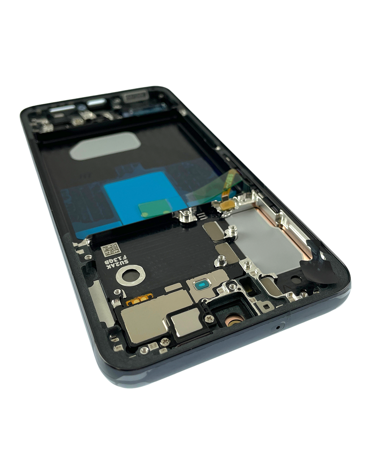 Replacement OLED Assembly With Frame Compatible For Samsung Galaxy S22 5G (Service Pack) (Phantom Black)