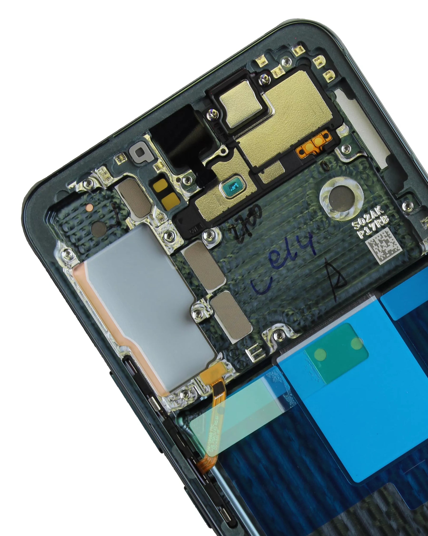 OLED Assembly With Frame Compatible For Samsung Galaxy S22 5G (Service Pack) (Green)