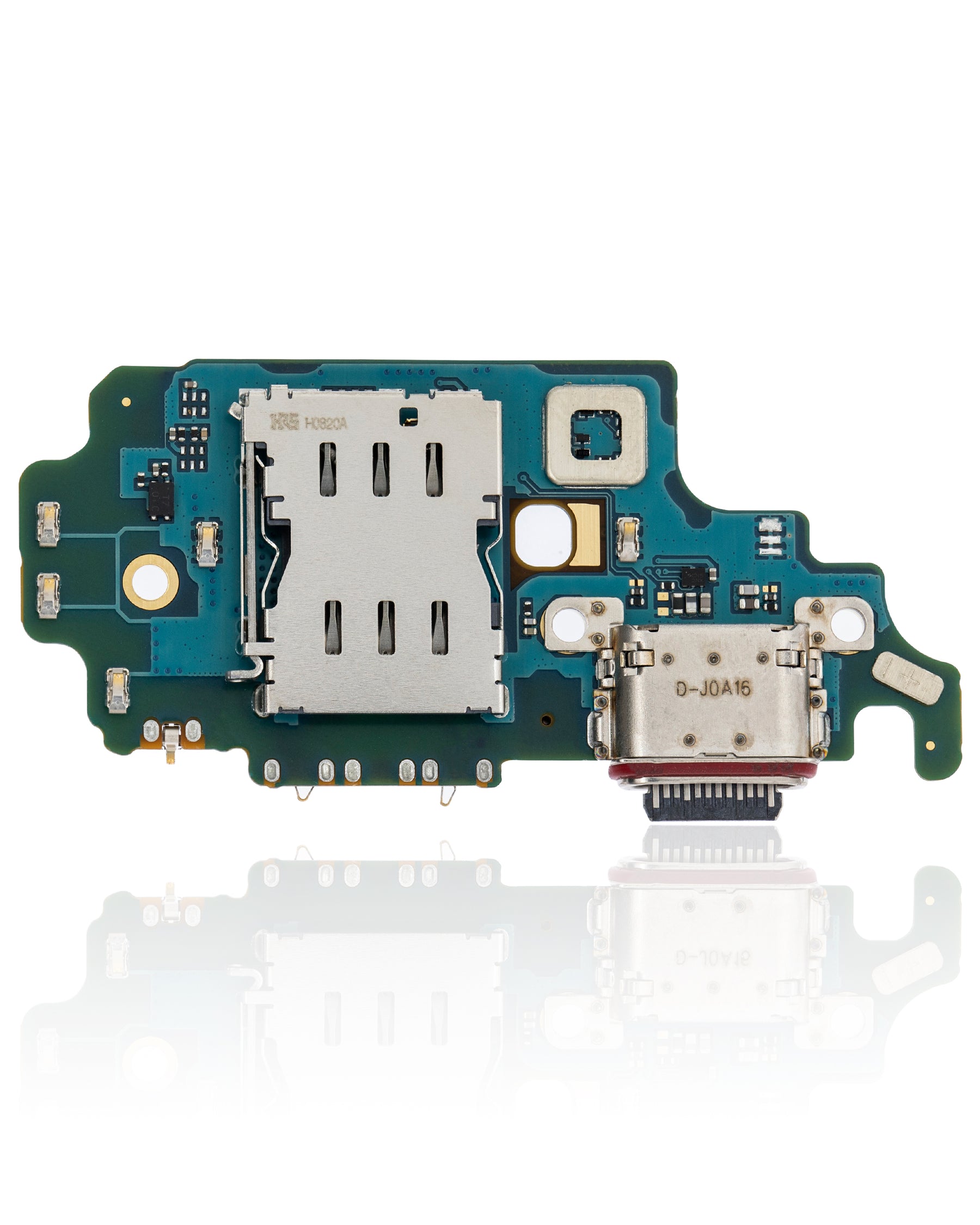Charging Port Board With Sim Card Reader Compatible For Samsung Galaxy S21 Ultra 5G (G998B) (International Version) (Premium)