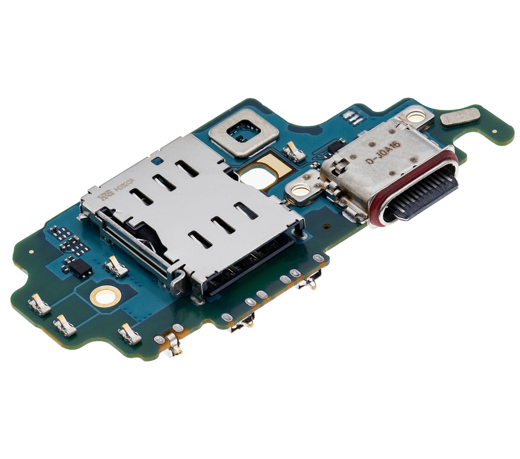 Charging Port Board With Sim Card Reader Compatible For Samsung Galaxy S21 Ultra 5G (G998B) (International Version) (Premium)