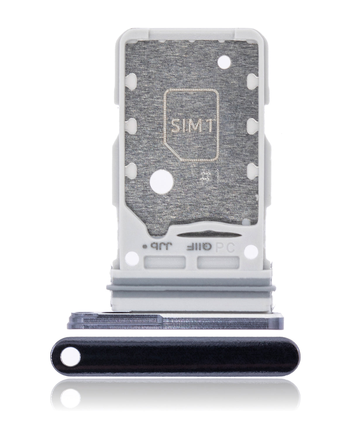 Dual Sim Card Tray Compatible For Samsung Galaxy S21 Ultra Replacement (Phantom Brown)