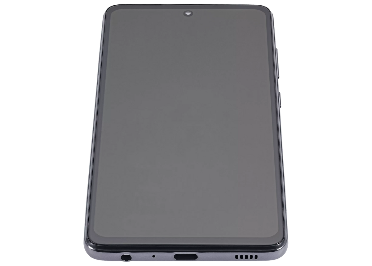 OLED Assembly With Frame Compatible For Samsung Galaxy A52 4G (A525 / 2021) / A52 5G (A526 / 2021) / A52S 5G (A528 / 2021) (6.46") (Vemake) (Awesome Black)