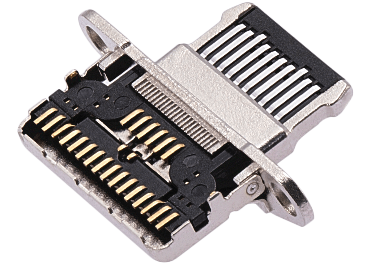 Charging Port Only Compatible For iPad Mini 6 (Soldering Required) (Space Gray)