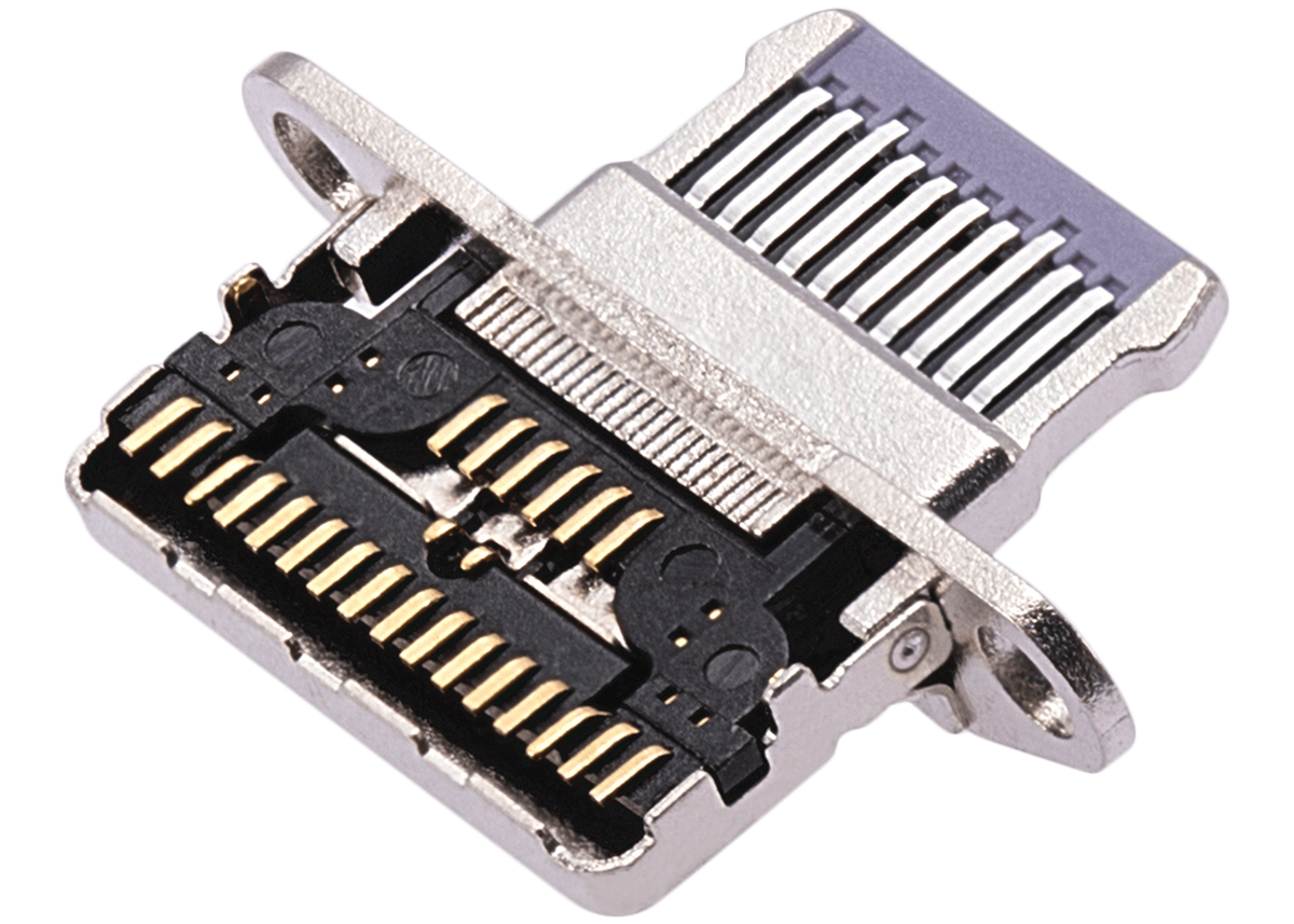 Charging Port Only Compatible For iPad Mini 6 (Soldering Required) (Purple)