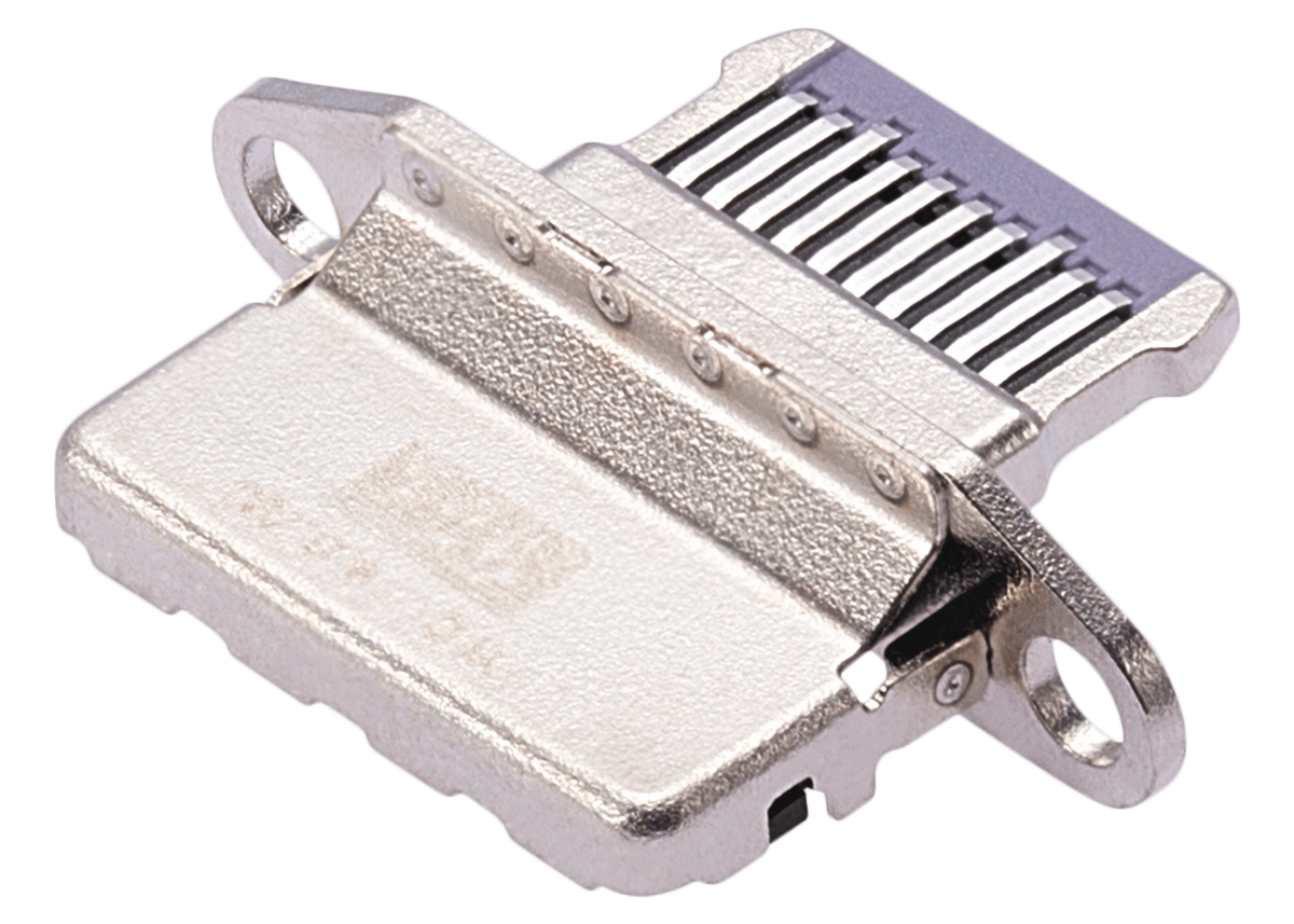 Charging Port Only Compatible For iPad Mini 6 (Soldering Required) (Purple) (10 Pack)