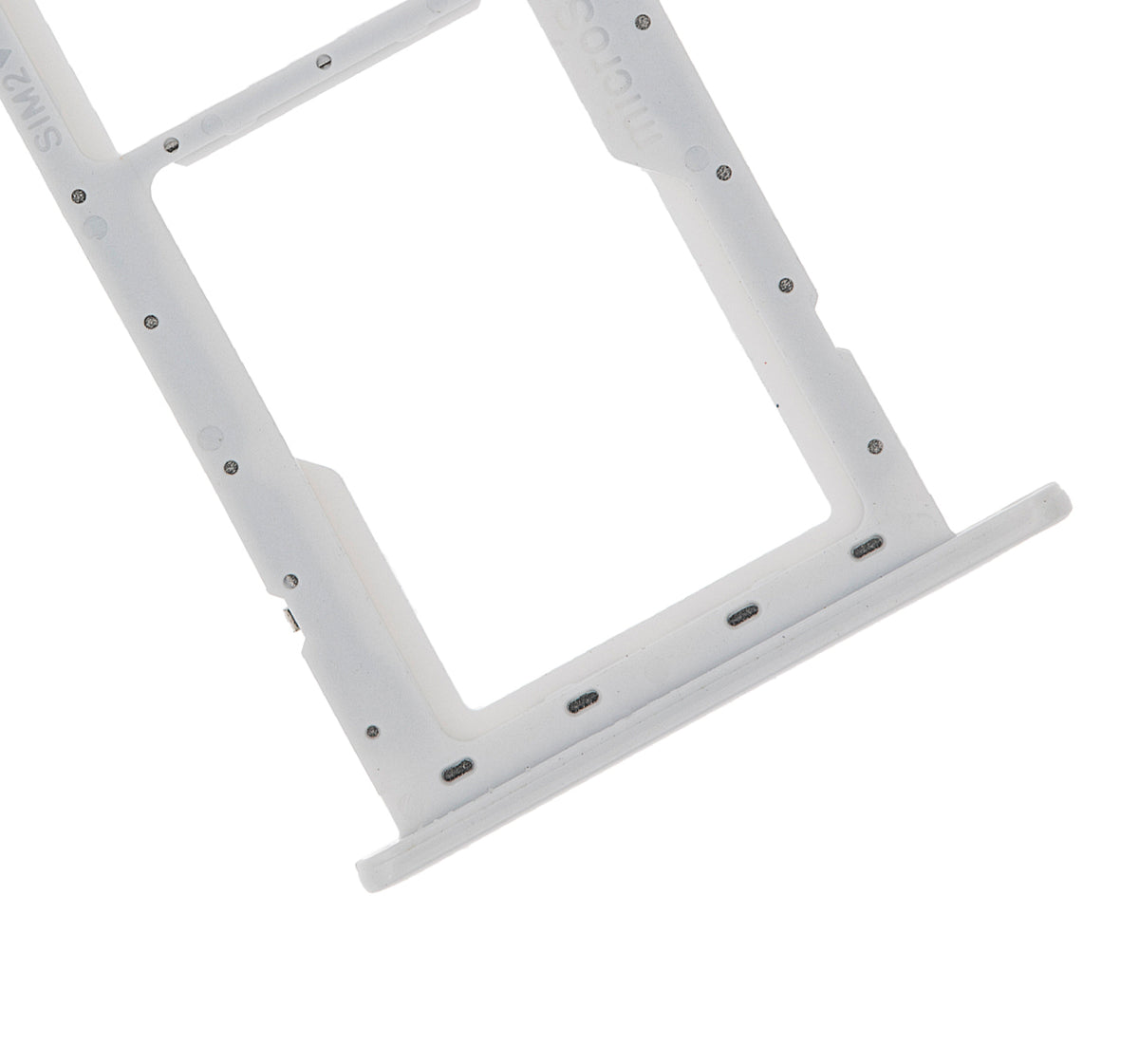Dual Sim Card Tray Compatible For Samsung Galaxy A11 (A115 / 2020) (White)