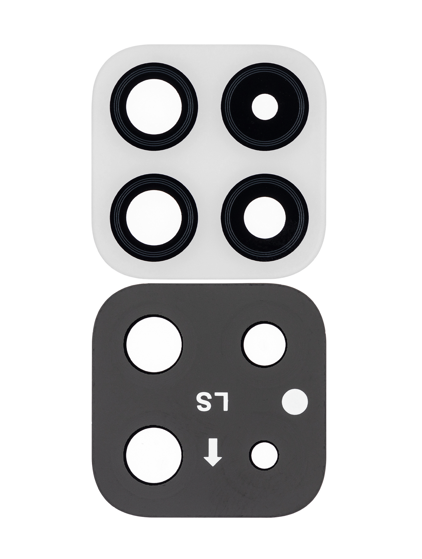 Back Camera Lens (Glass Only) With Adhesive Compatible For Samsung Galaxy A22 5G (A226 / 2021) (White)