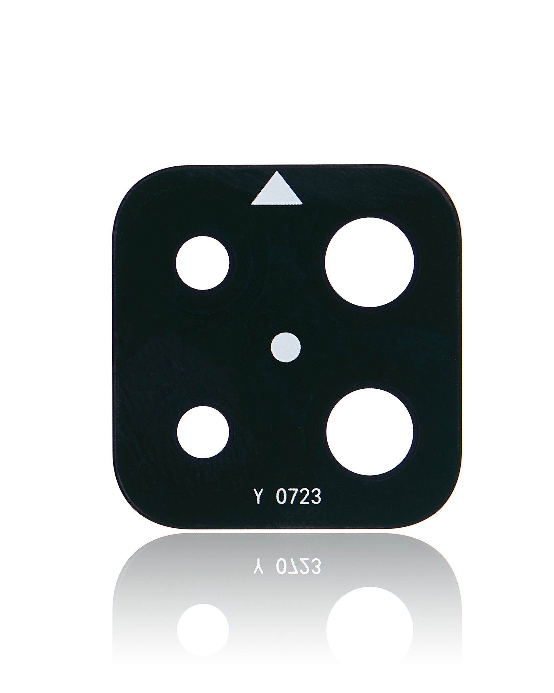 Back Camera Lens (Glass Only) With Adhesive Compatible For Samsung Galaxy A22 4G (A225 / 2021) (1 Pack) (Black)