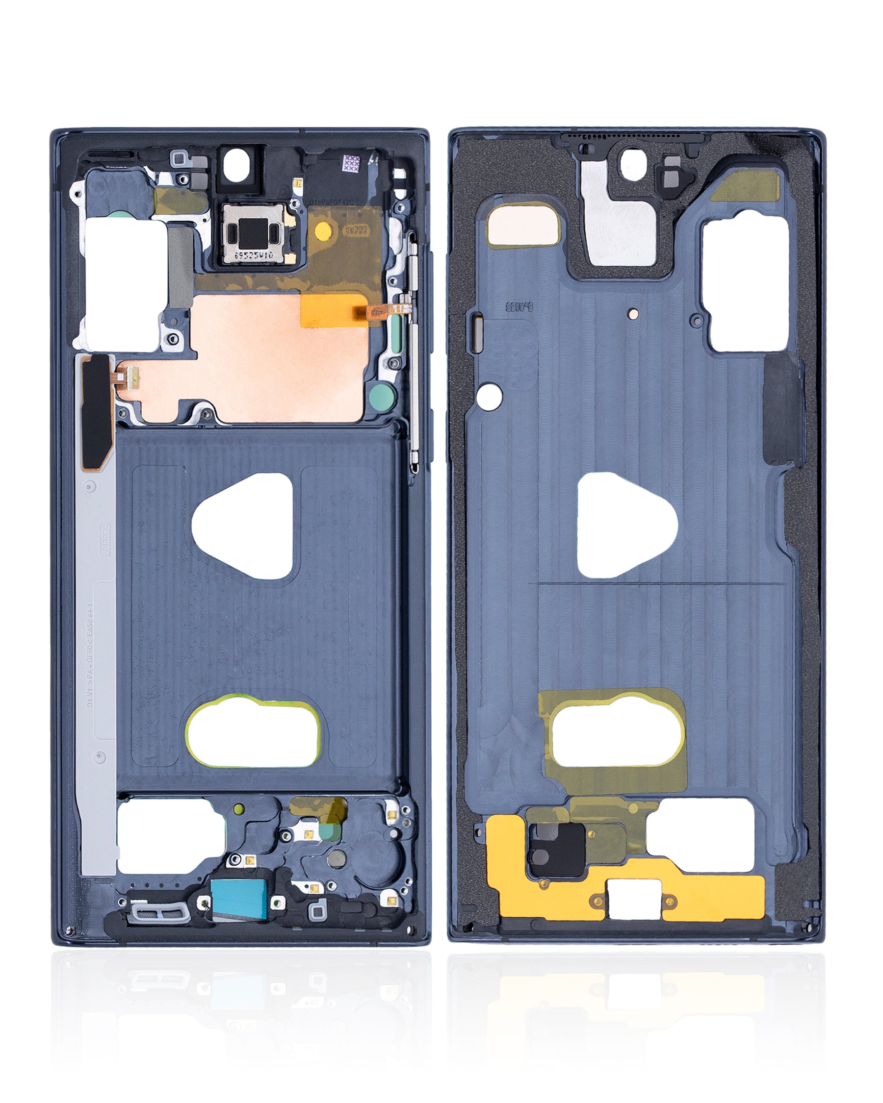 Mid-Frame Housing Compatible For Samsung Galaxy Note 10 Replacement (Aura Black)