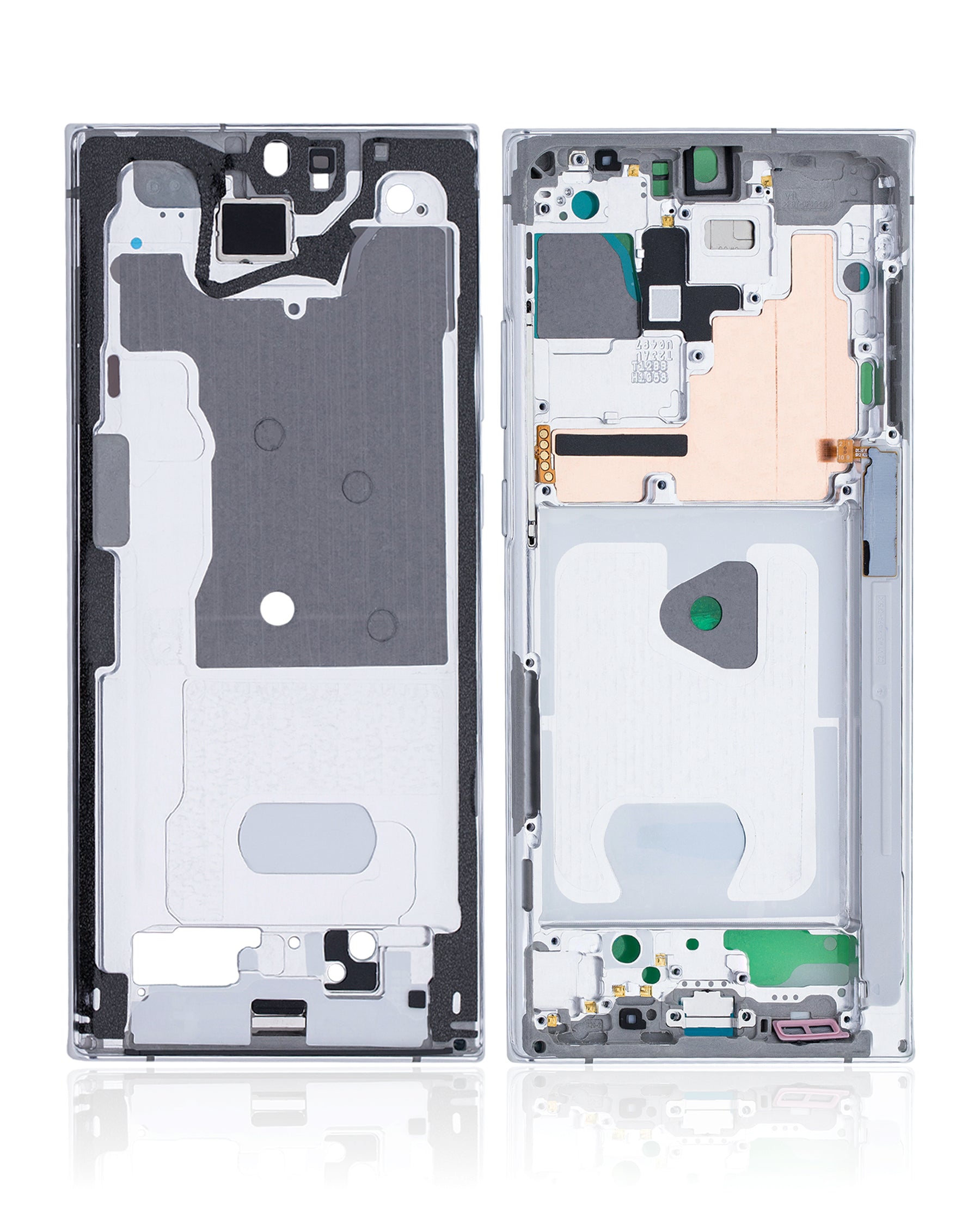 Mid-Frame Housing Compatible For Samsung Galaxy Note 20 Ultra Replacement (Mystic White)