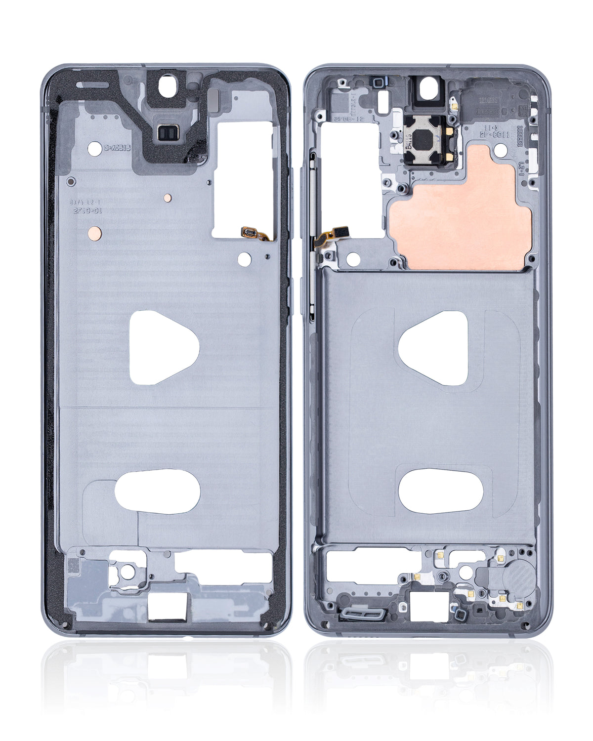 Mid-Frame Housing Compatible For Samsung Galaxy S20 4G Replacement (Cosmic Gray)