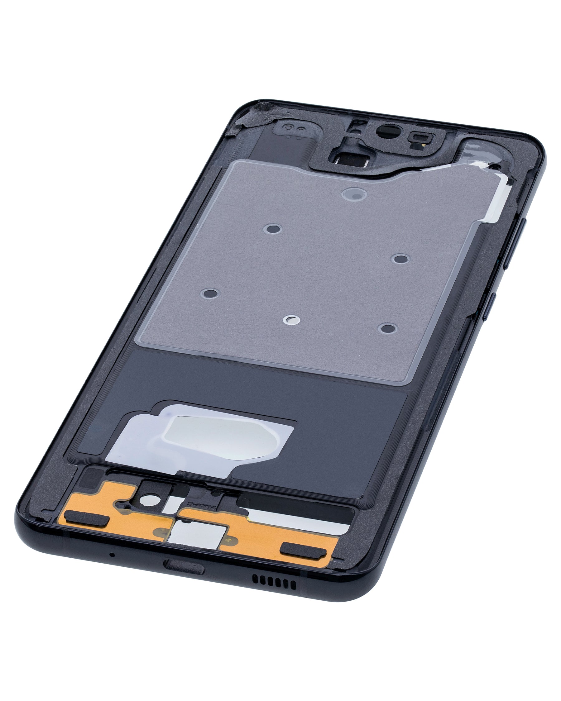 Replacement Mid-Frame Housing Compatible For Samsung Galaxy S20 Ultra (Cosmic Black)