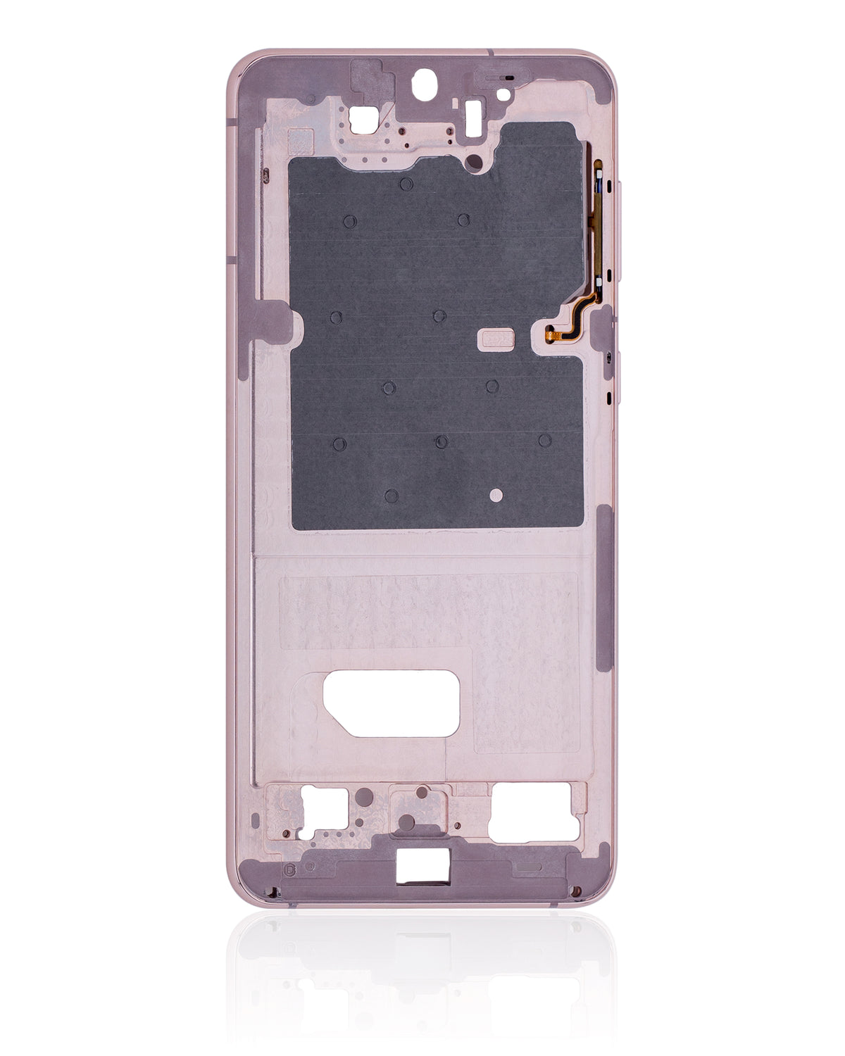 Replacement Mid-Frame Housing Compatible For Samsung Galaxy S21 Plus by Macfactory.Store (Phantom Violet / Pink / Gold)