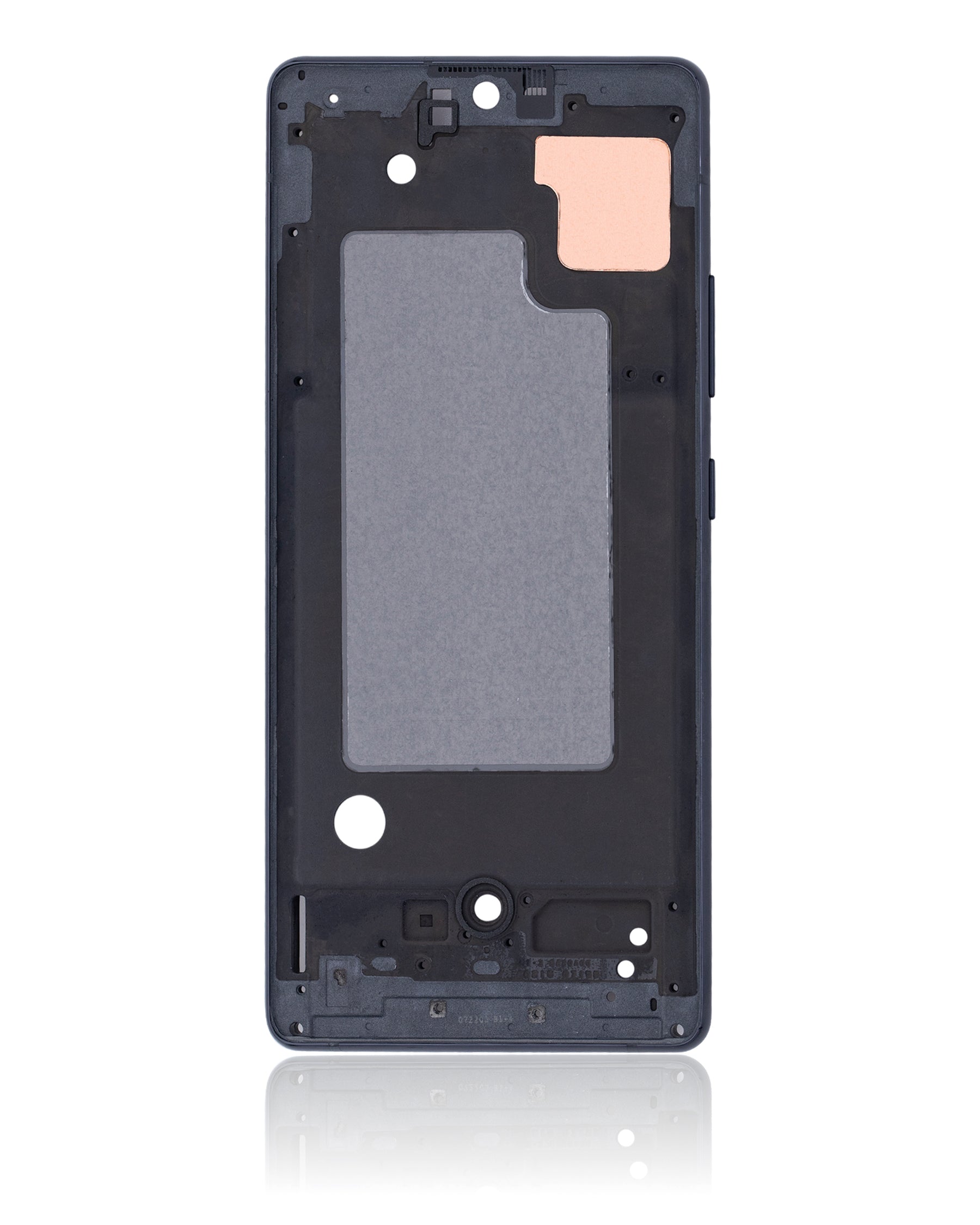 Mid-Frame Housing Replacement Compatible For Samsung Galaxy A71 5G (US Version) (Prism Cube Black)