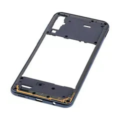 Mid-Frame Housing Compatible For Samsung Galaxy A50 (A505 / 2019) (International Version) (Vemake) (Black)