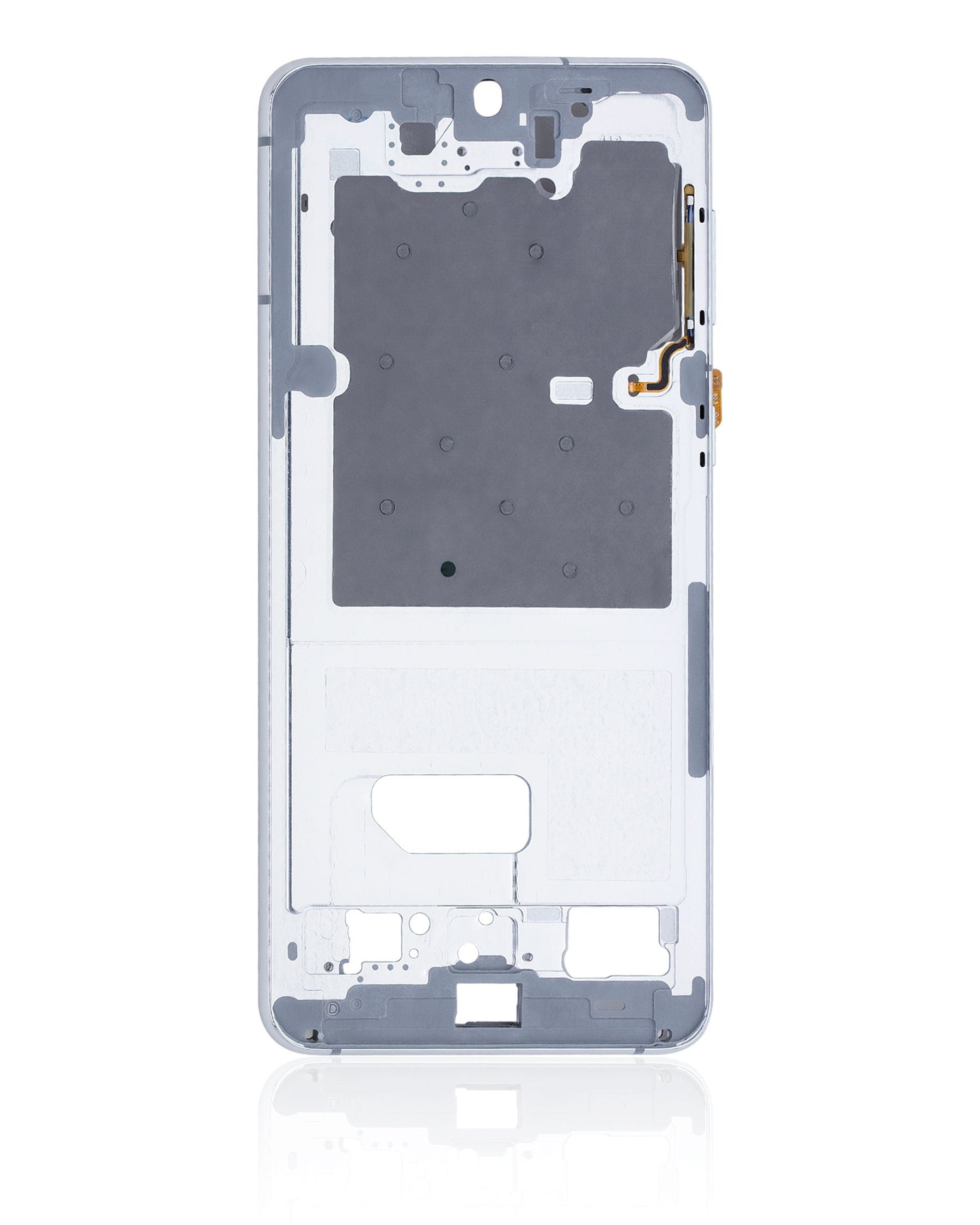 Mid-Frame Housing Compatible For Samsung Galaxy S21 Plus Replacement (Phantom Silver)