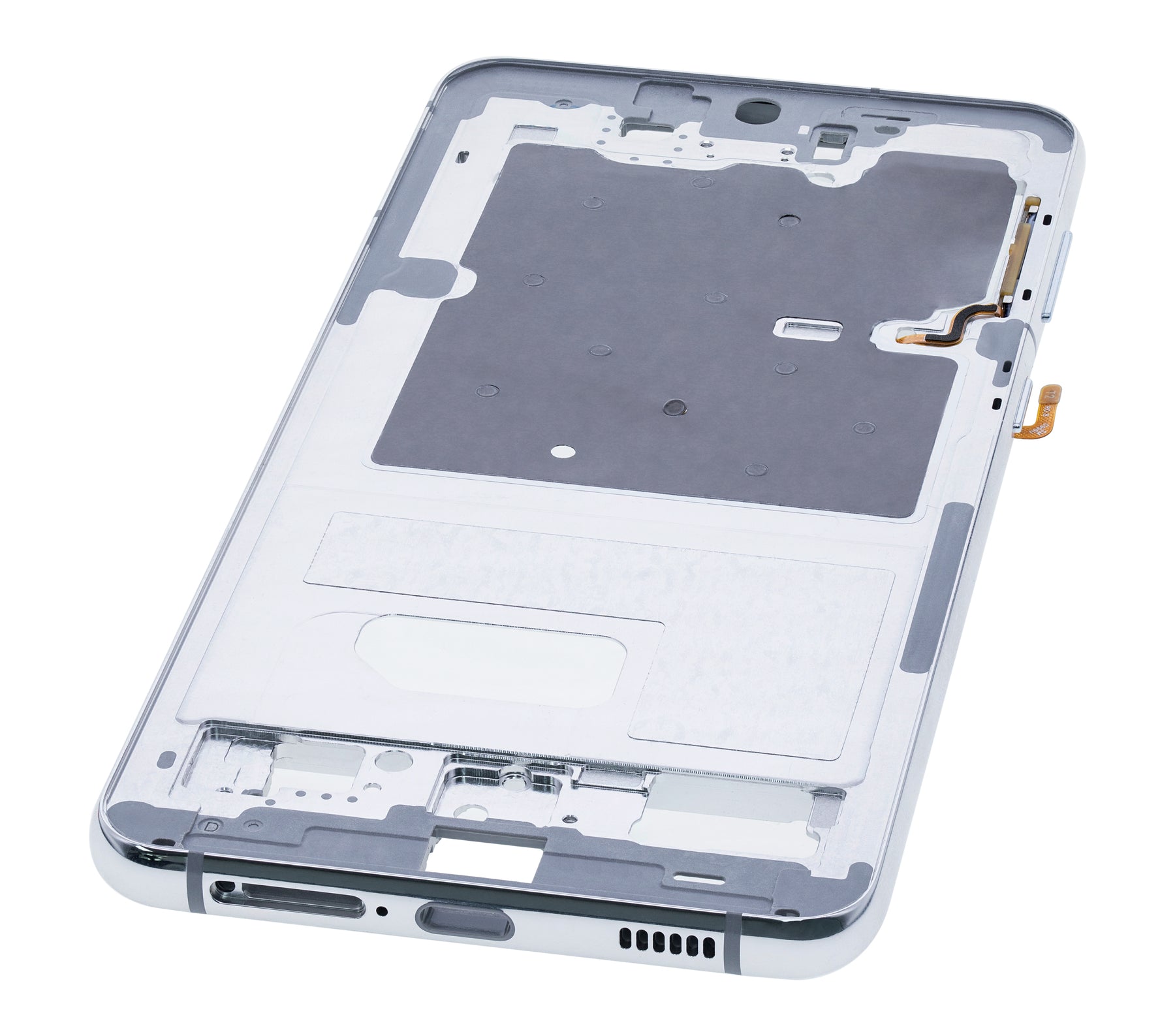 Mid-Frame Housing Compatible For Samsung Galaxy S21 Plus Replacement (Phantom Silver)