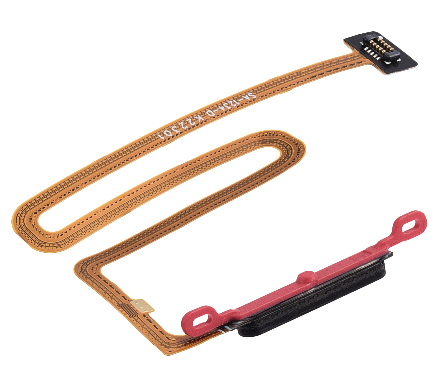 Fingerprint Reader With Flex Cable Compatible For Samsung Galaxy A03S (A037U / 2021) (Black)
