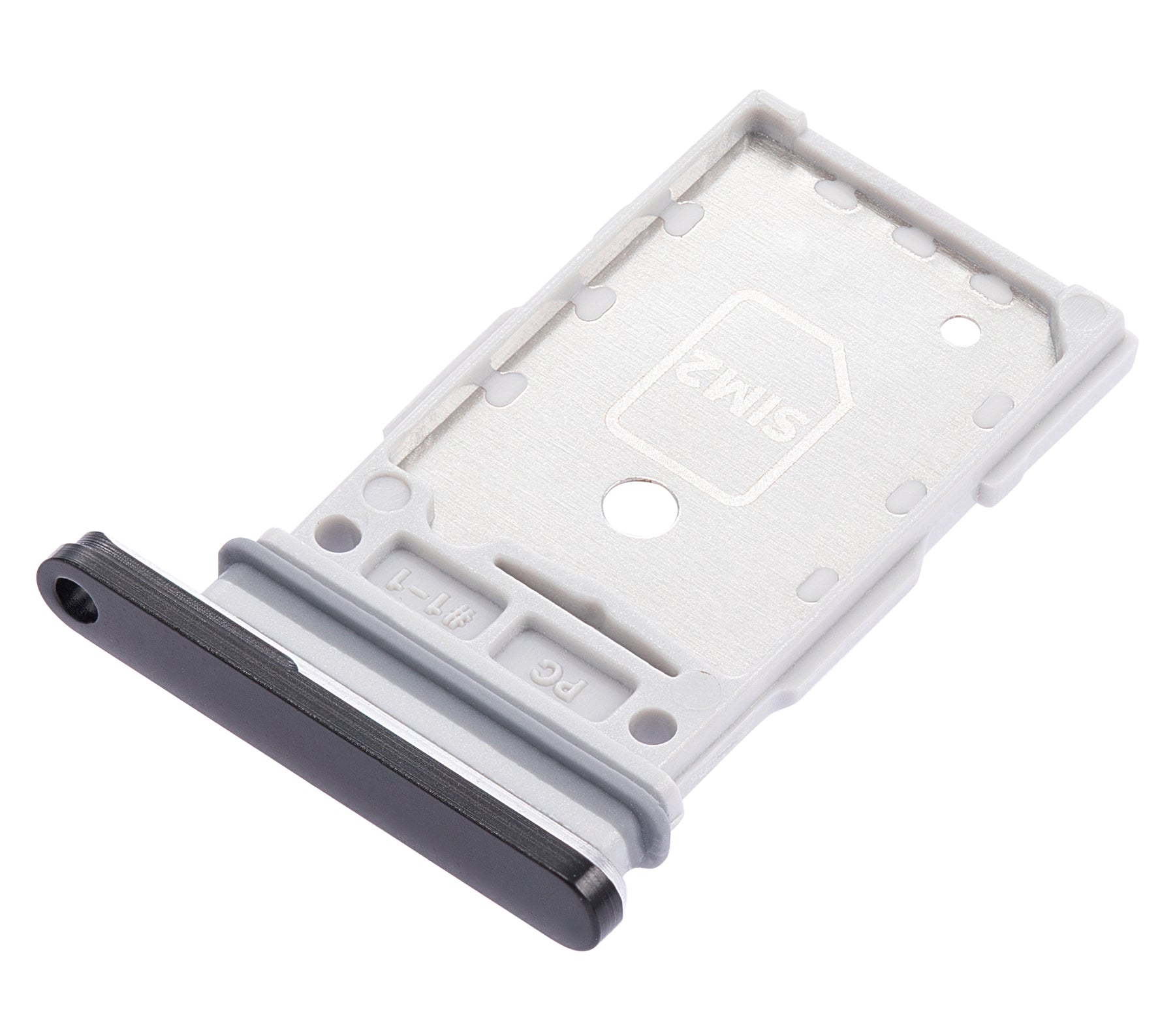 Dual Sim Card Tray Compatible For Samsung Galaxy Z Fold 3 5G Replacement (Phantom Black)