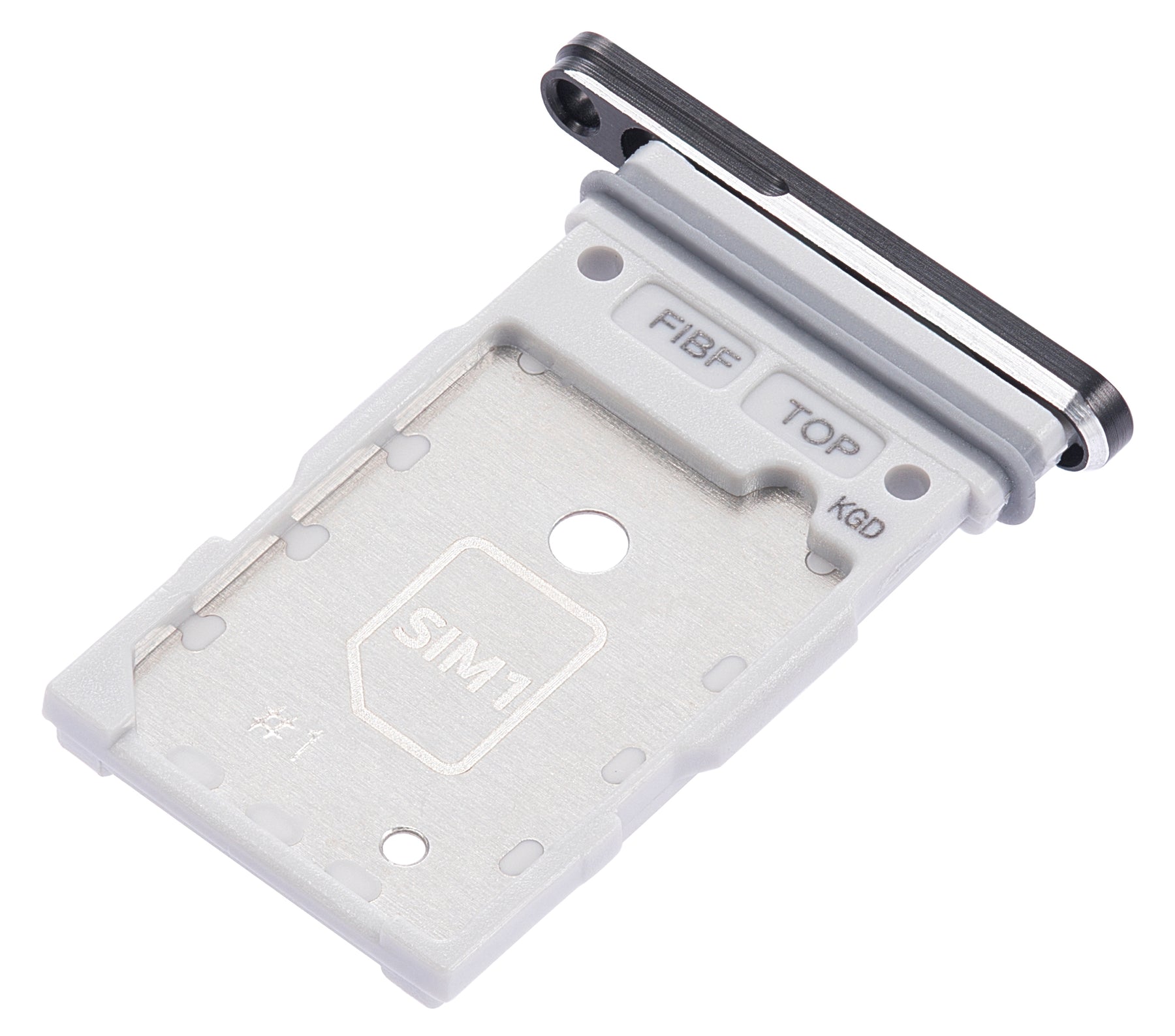 Dual Sim Card Tray Compatible For Samsung Galaxy Z Fold 3 5G Replacement (Phantom Black)