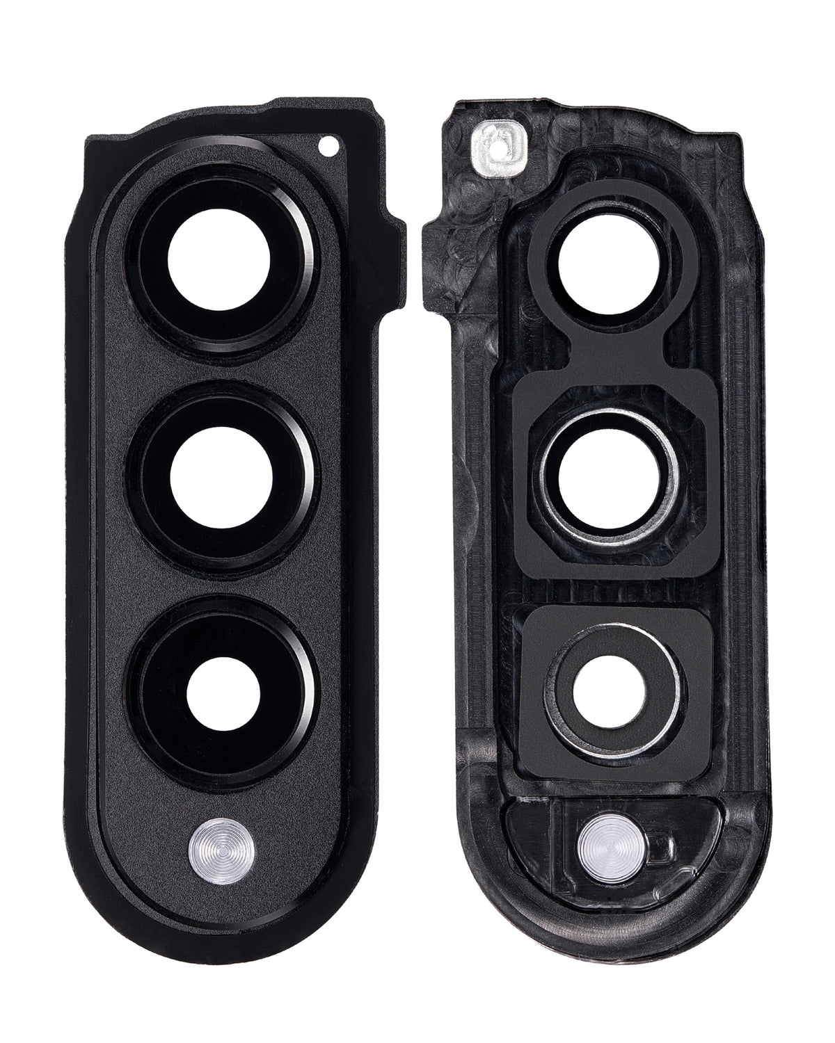 Back Camera Lens With Cover Bezel Ring Compatible For Samsung Galaxy Z Fold 3 5G Replacement (F926) (Phantom Black)