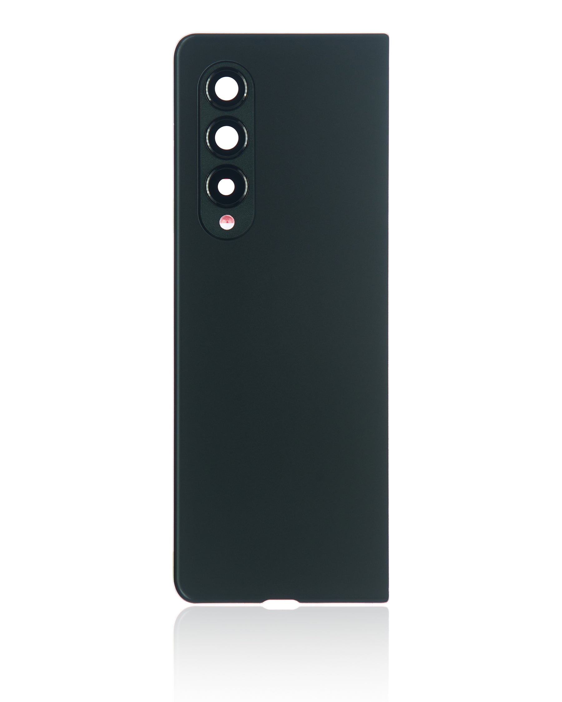 Back Cover Glass With Camera Lens Compatible For Samsung Galaxy Z Fold 3 5G Replacement (Premium) (Phantom Green)