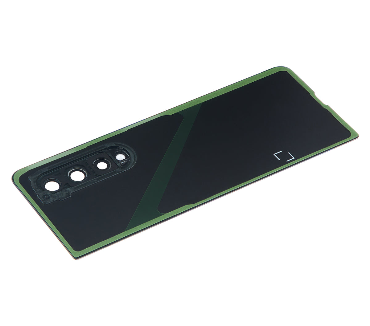 Back Cover Glass With Camera Lens Compatible For Samsung Galaxy Z Fold 3 5G Replacement (Premium) (Phantom Green)