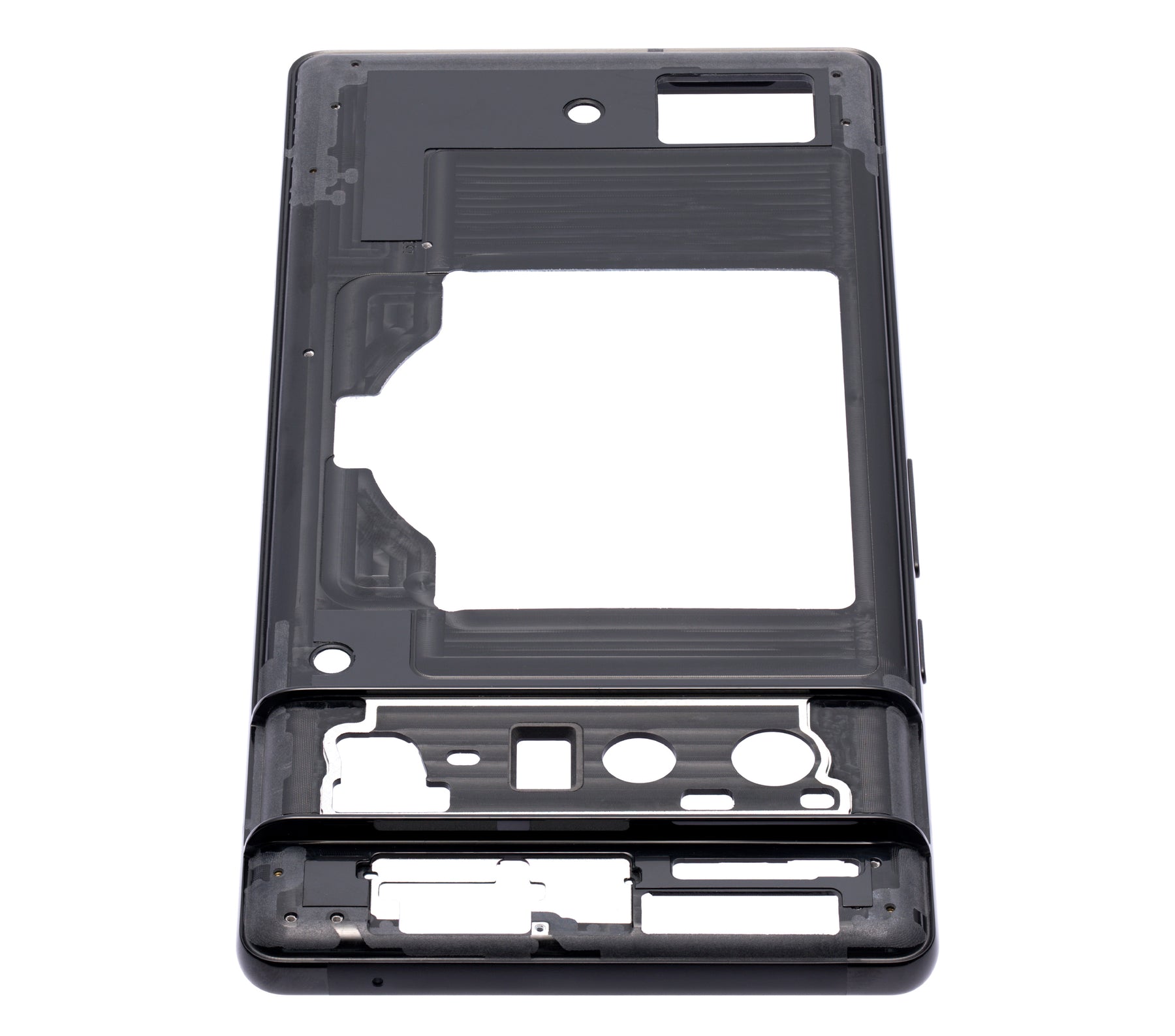 Mid-Frame Housing Compatible For Google Pixel 6 Pro Replacement  (Stormy Black)