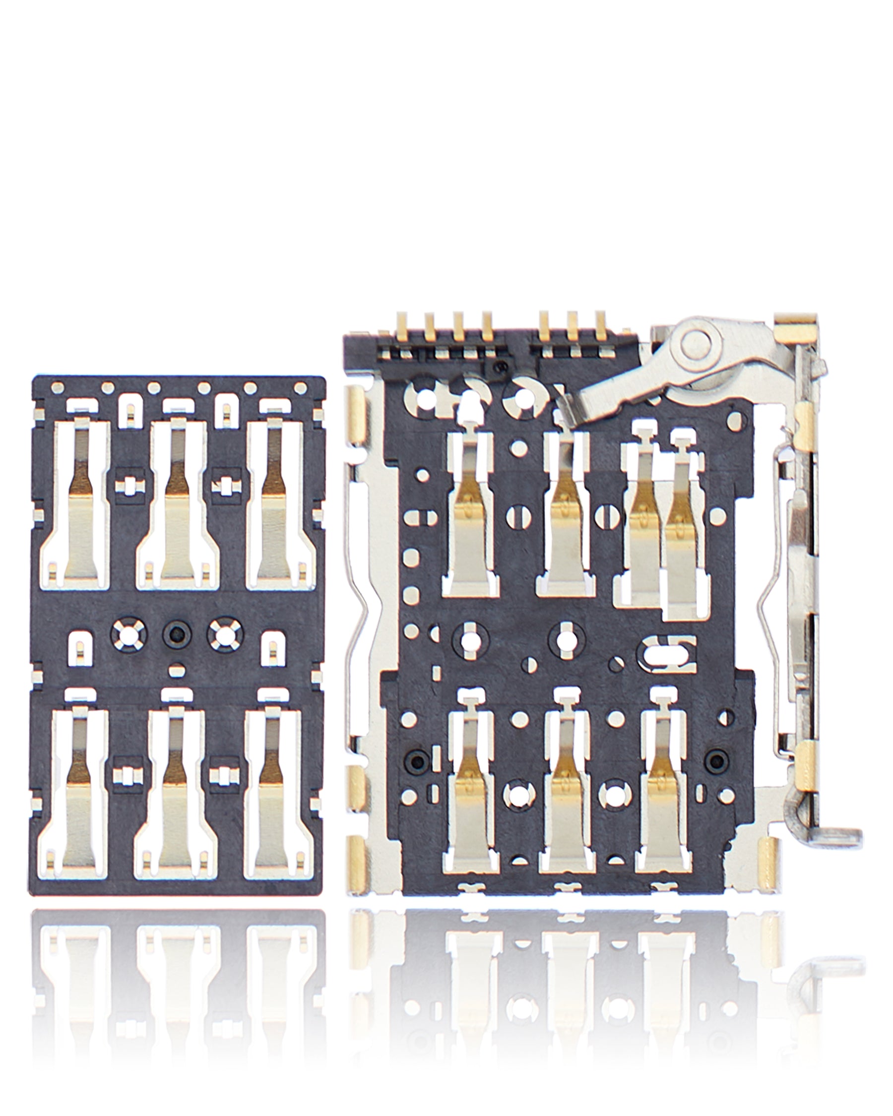 Replacement Sim Card Reader Compatible For Google Pixel 5 / 5A / 6 / 6 Pro (2 Piece Set)