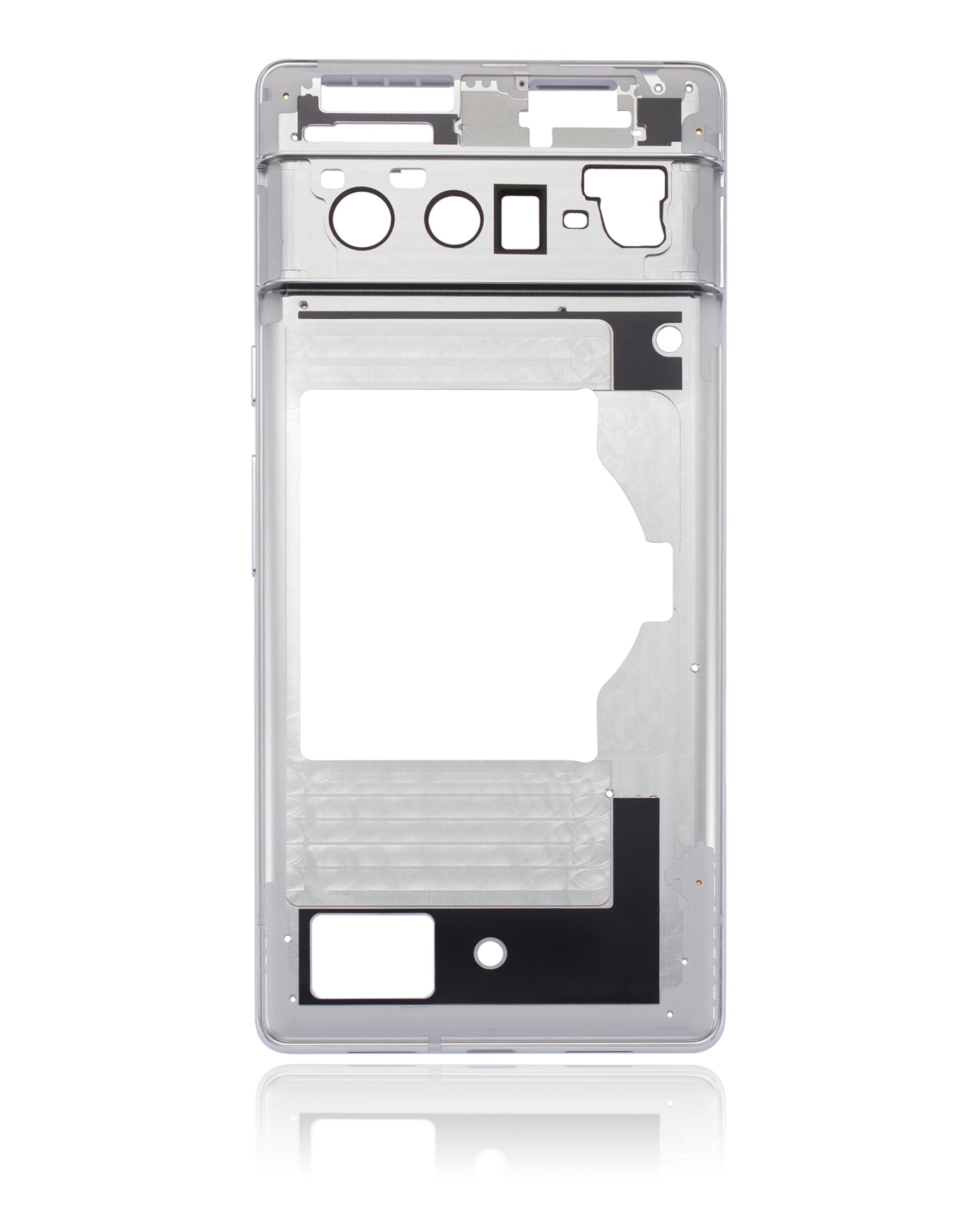 Mid-Frame Housing Compatible For Google Pixel 6 Pro Replacement (Cloudy White)
