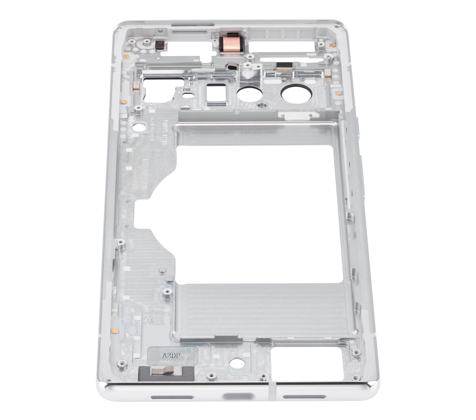 Mid-Frame Housing Compatible For Google Pixel 6 Pro Replacement (Cloudy White)