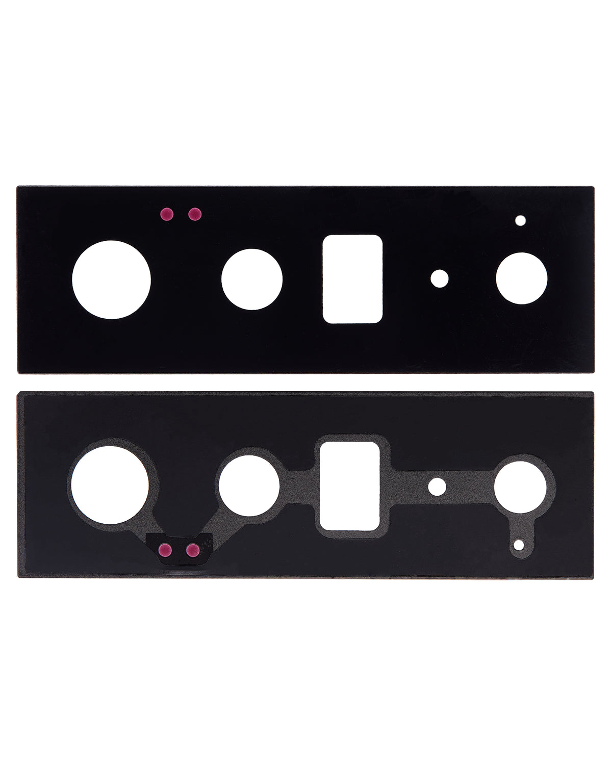 Back Camera Lens Replacement (Glass Only) With Adhesive Compatible For Google Pixel 6 Pro (Vemake) (Stormy Black)